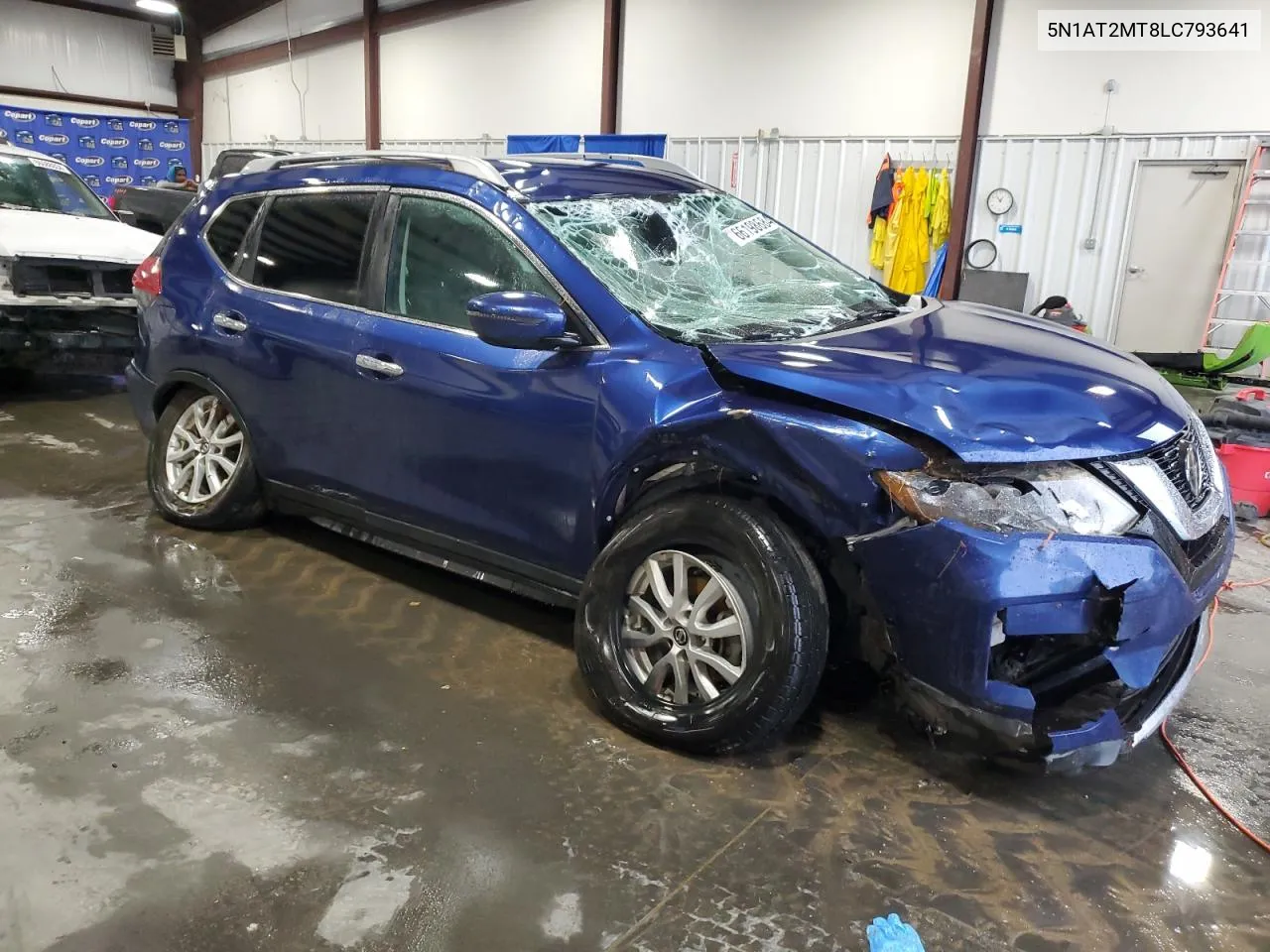 2020 Nissan Rogue S VIN: 5N1AT2MT8LC793641 Lot: 66198684