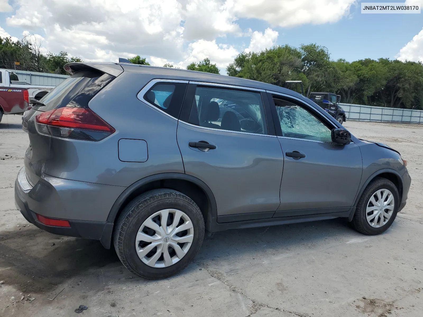 2020 Nissan Rogue S VIN: JN8AT2MT2LW038170 Lot: 66374464