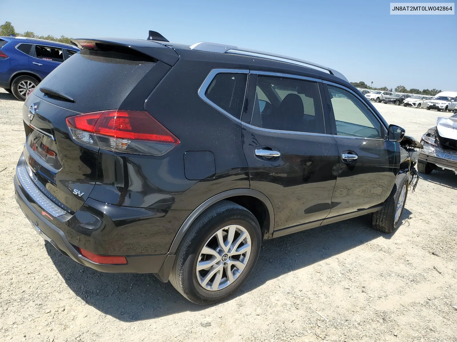 2020 Nissan Rogue S VIN: JN8AT2MT0LW042864 Lot: 66380304