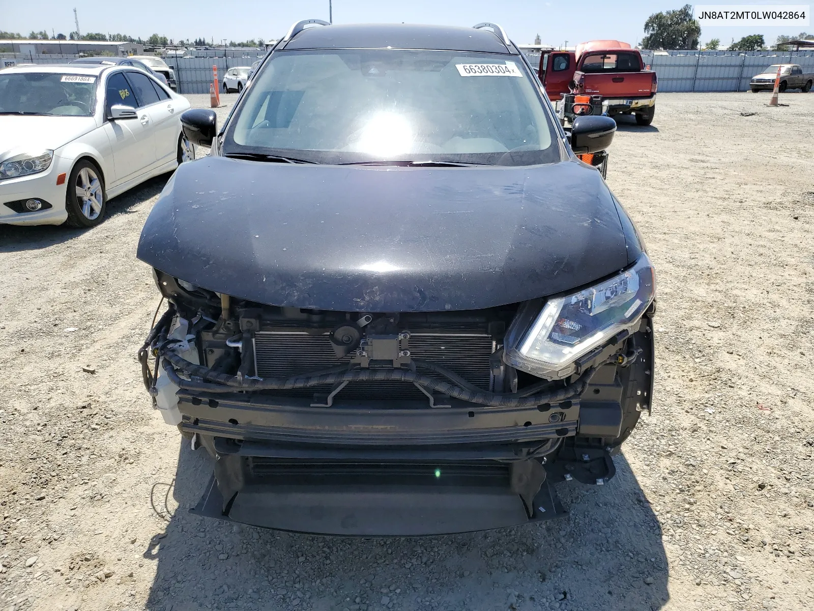 2020 Nissan Rogue S VIN: JN8AT2MT0LW042864 Lot: 66380304