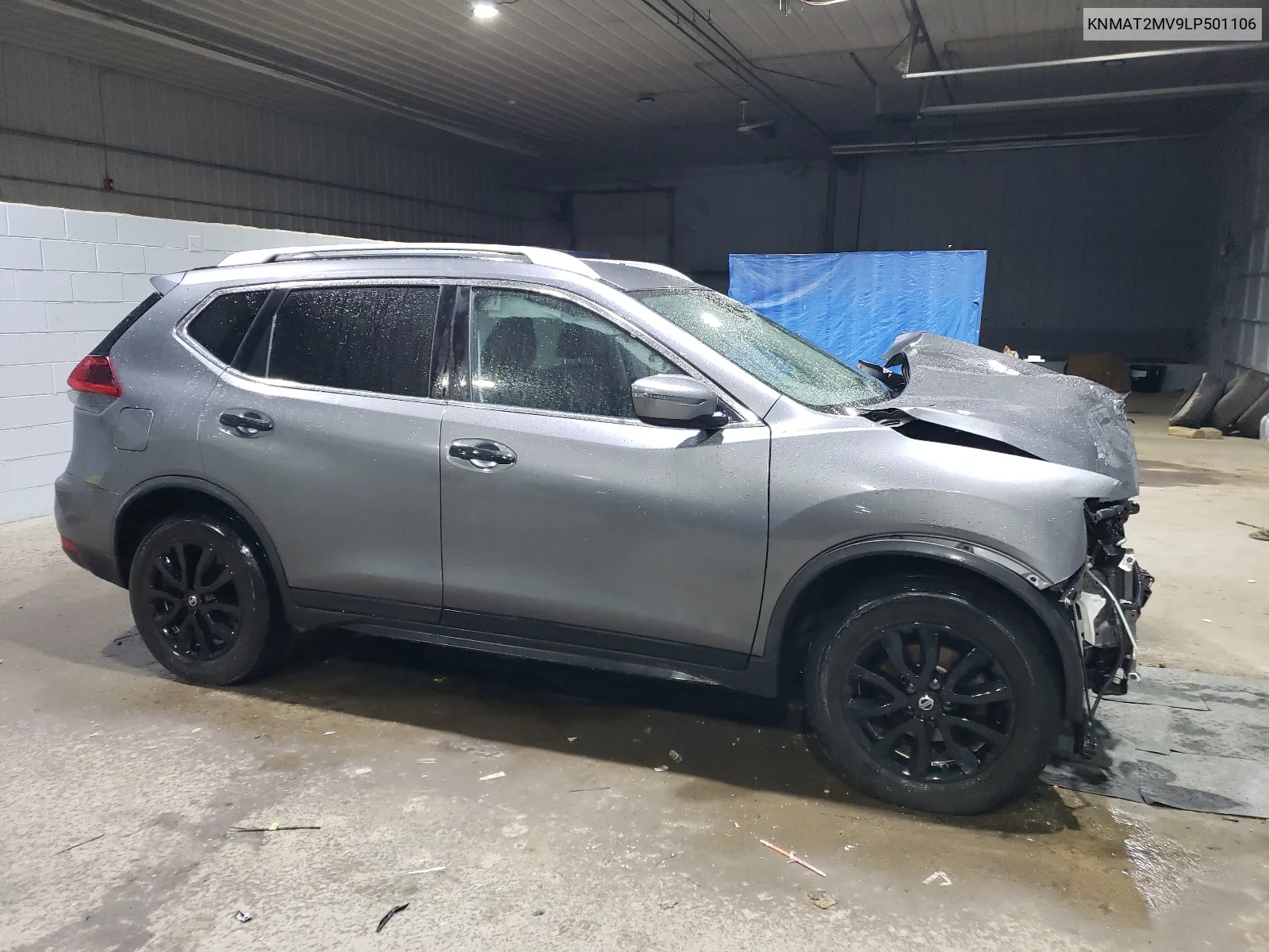 2020 Nissan Rogue S VIN: KNMAT2MV9LP501106 Lot: 66565544