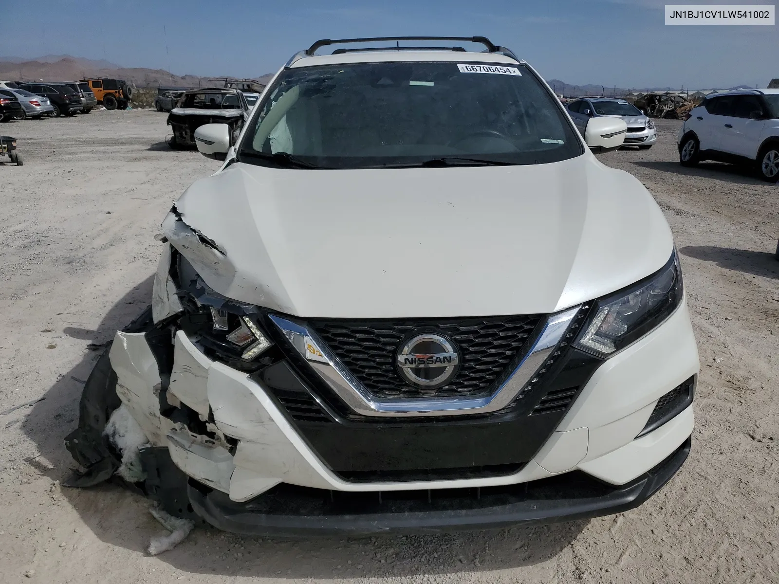 2020 Nissan Rogue Sport S VIN: JN1BJ1CV1LW541002 Lot: 66706454