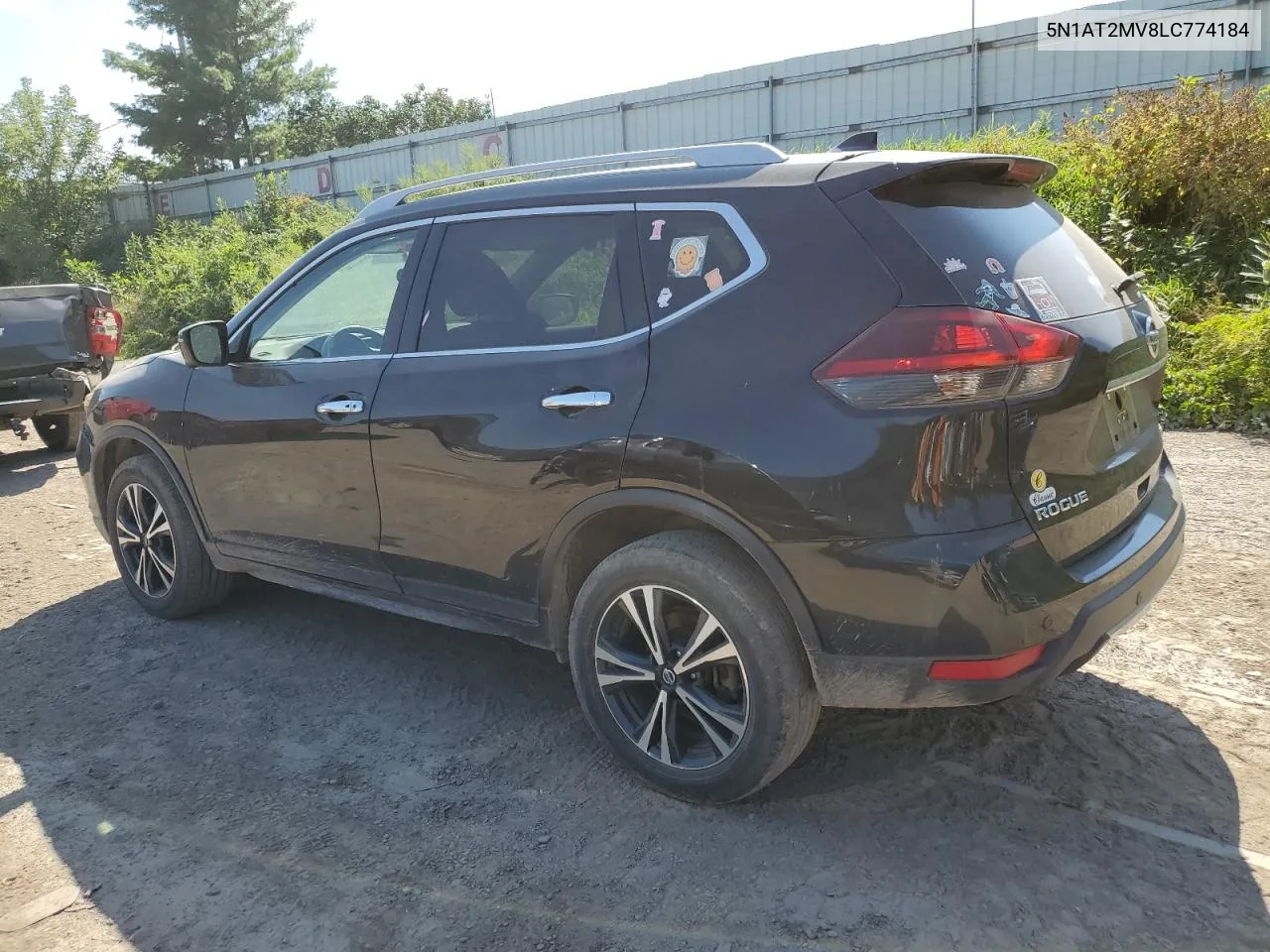 2020 Nissan Rogue S VIN: 5N1AT2MV8LC774184 Lot: 66757554