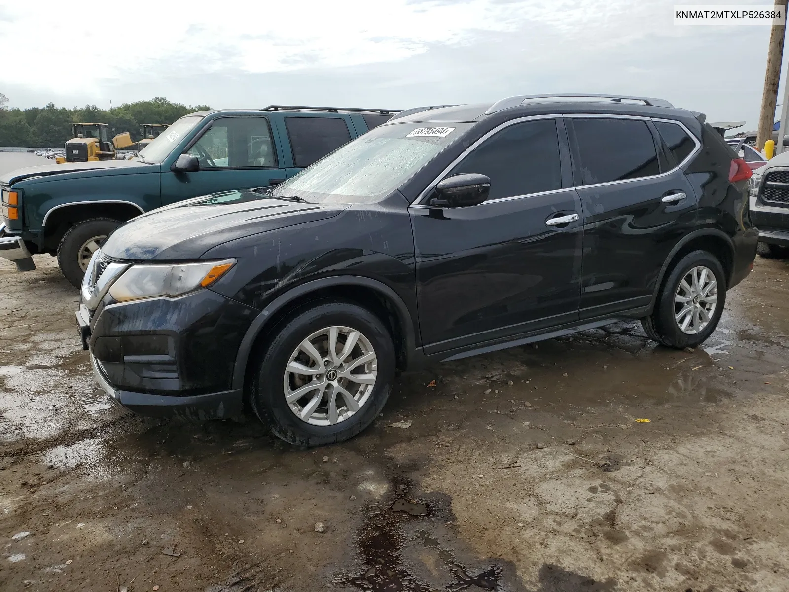 2020 Nissan Rogue S VIN: KNMAT2MTXLP526384 Lot: 66795494