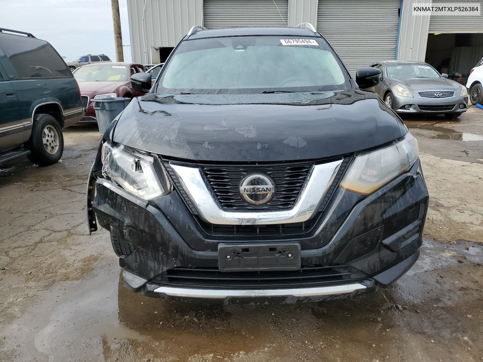 2020 Nissan Rogue S VIN: KNMAT2MTXLP526384 Lot: 66795494