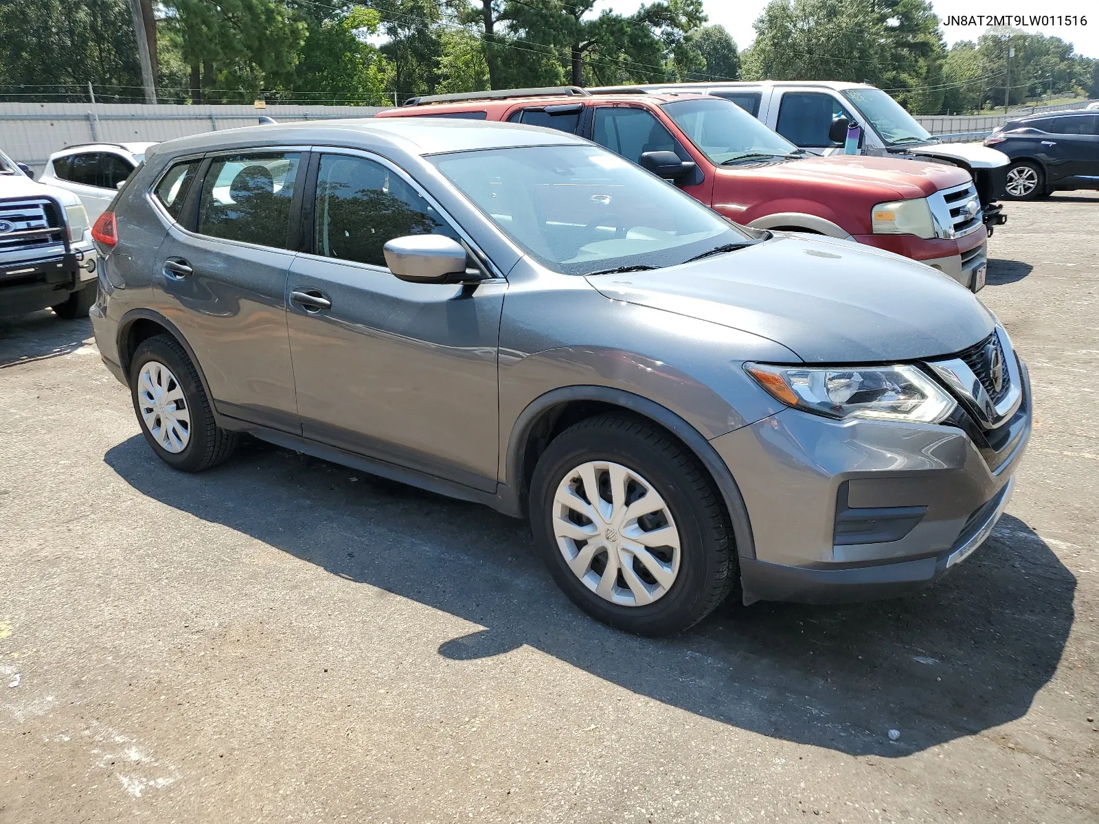 2020 Nissan Rogue S VIN: JN8AT2MT9LW011516 Lot: 66812254