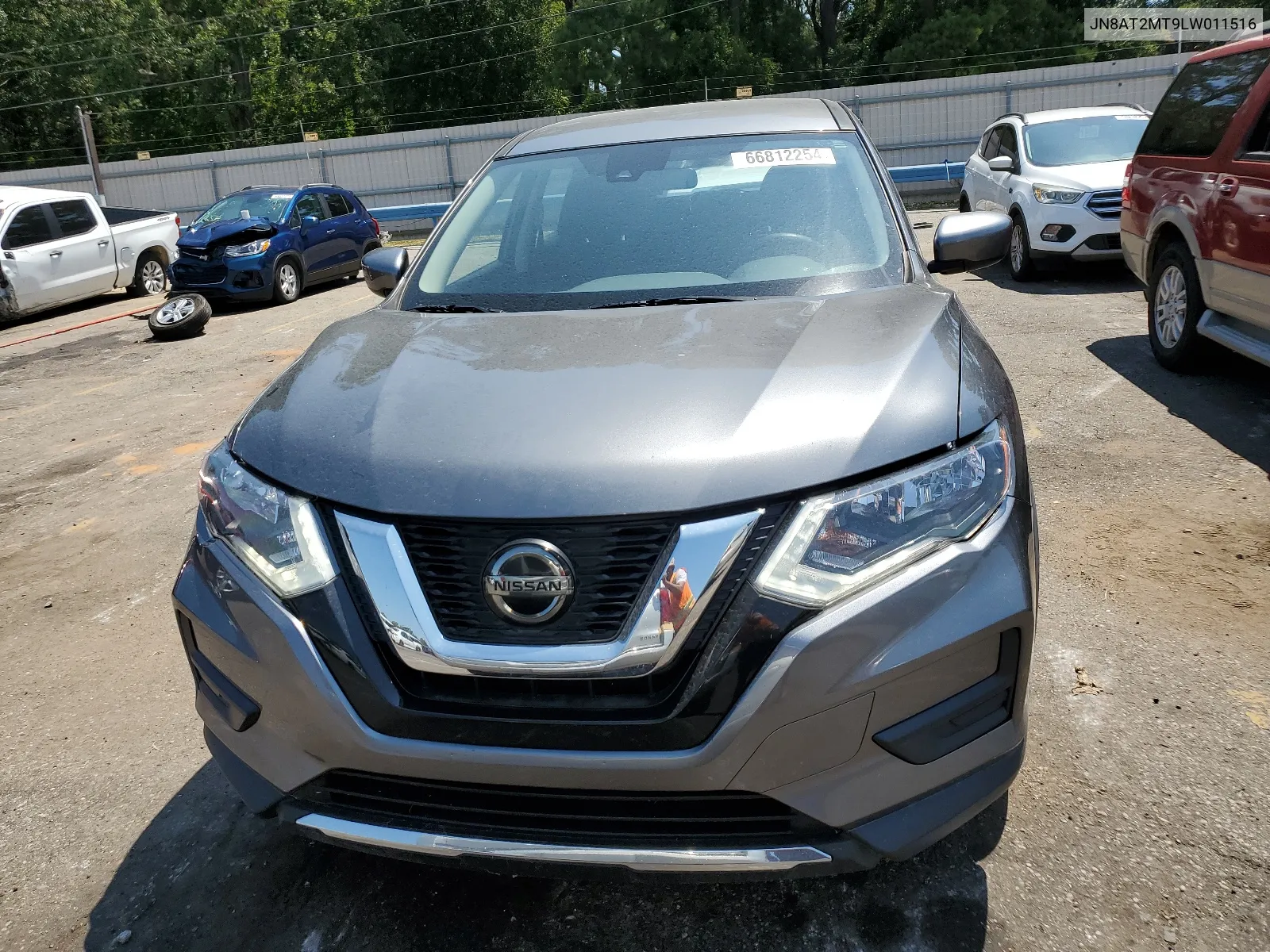 2020 Nissan Rogue S VIN: JN8AT2MT9LW011516 Lot: 66812254