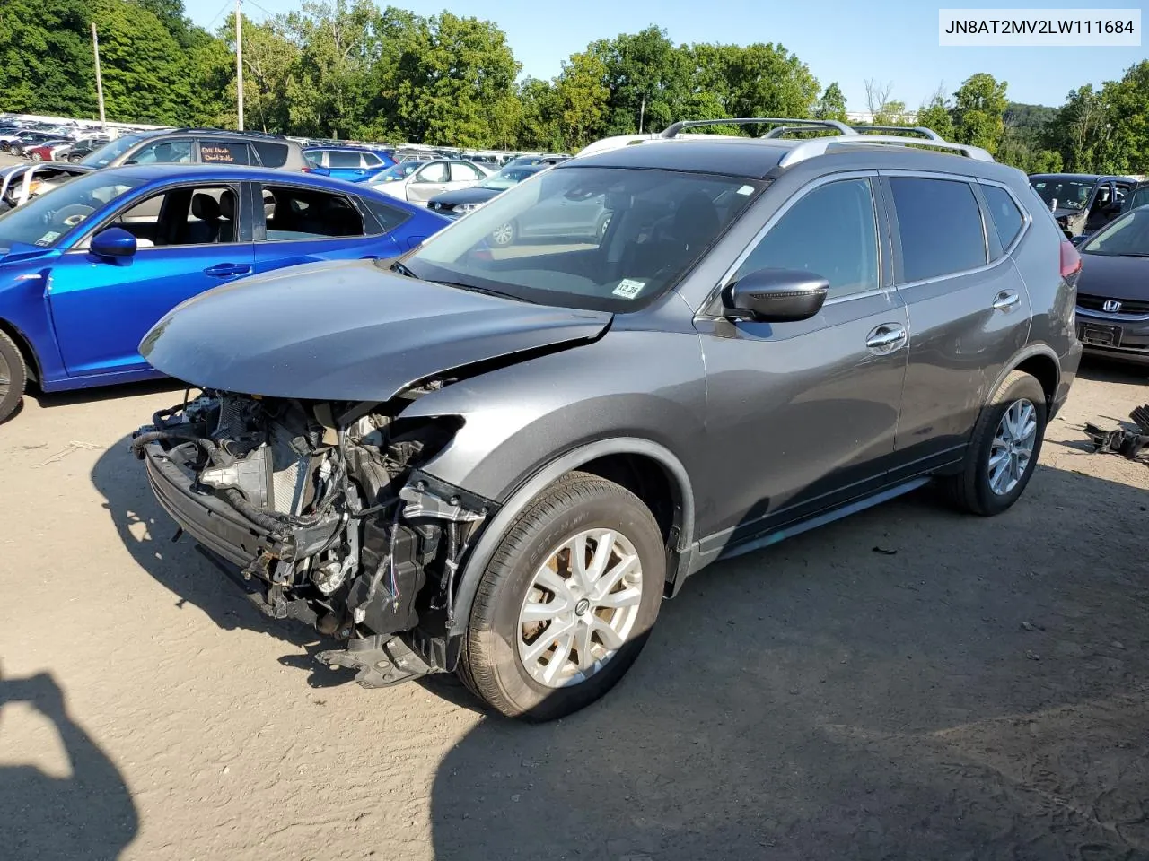 2020 Nissan Rogue S VIN: JN8AT2MV2LW111684 Lot: 66938494