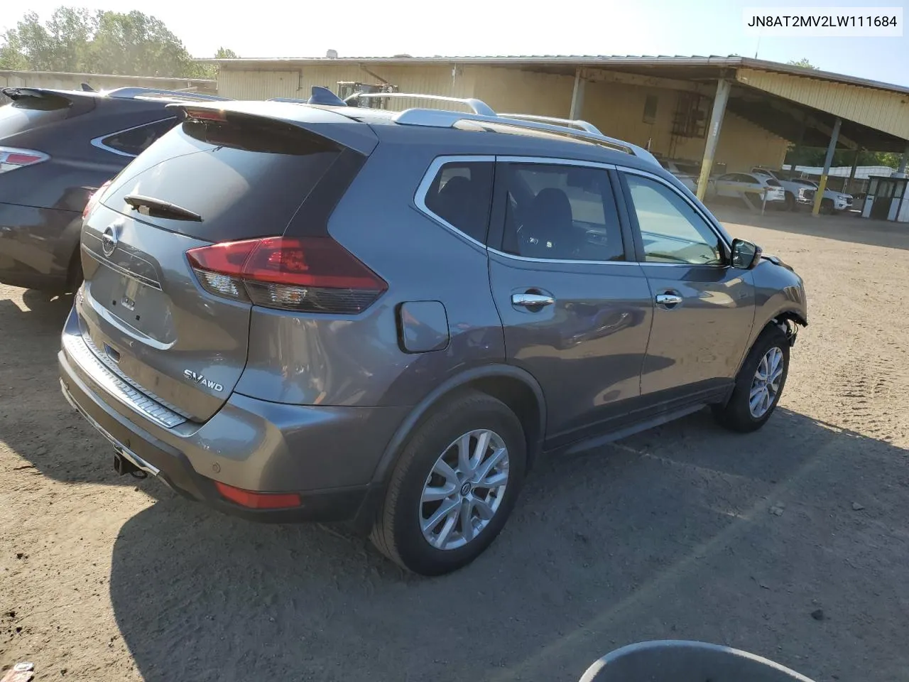 2020 Nissan Rogue S VIN: JN8AT2MV2LW111684 Lot: 66938494