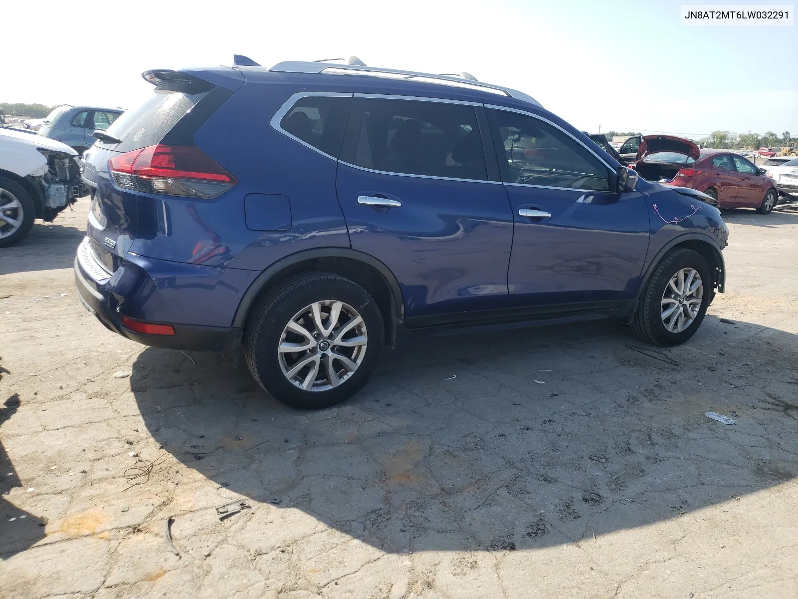 JN8AT2MT6LW032291 2020 Nissan Rogue S