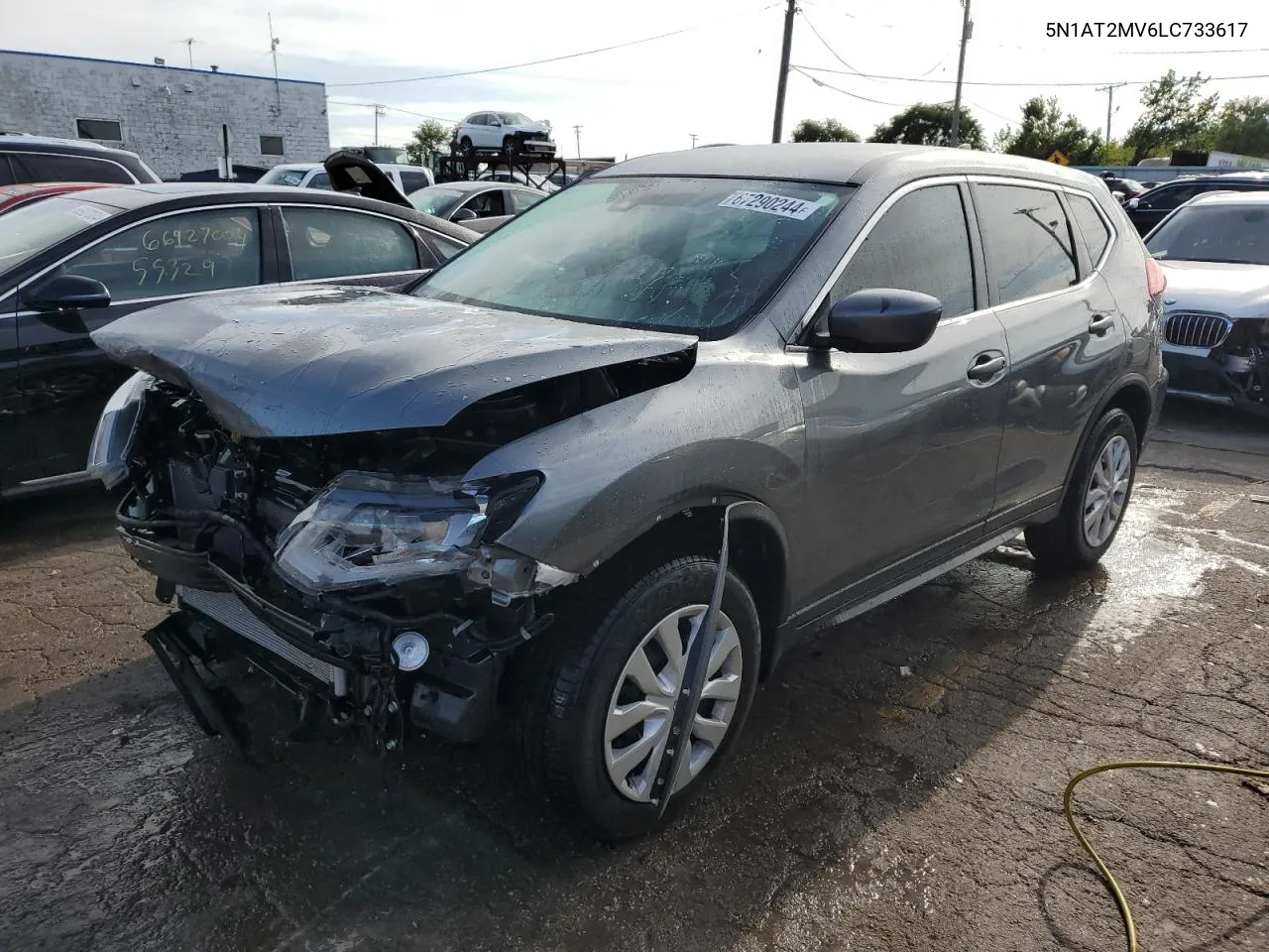 5N1AT2MV6LC733617 2020 Nissan Rogue S