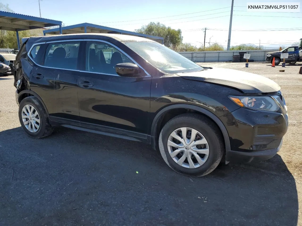 2020 Nissan Rogue S VIN: KNMAT2MV6LP511057 Lot: 67298774