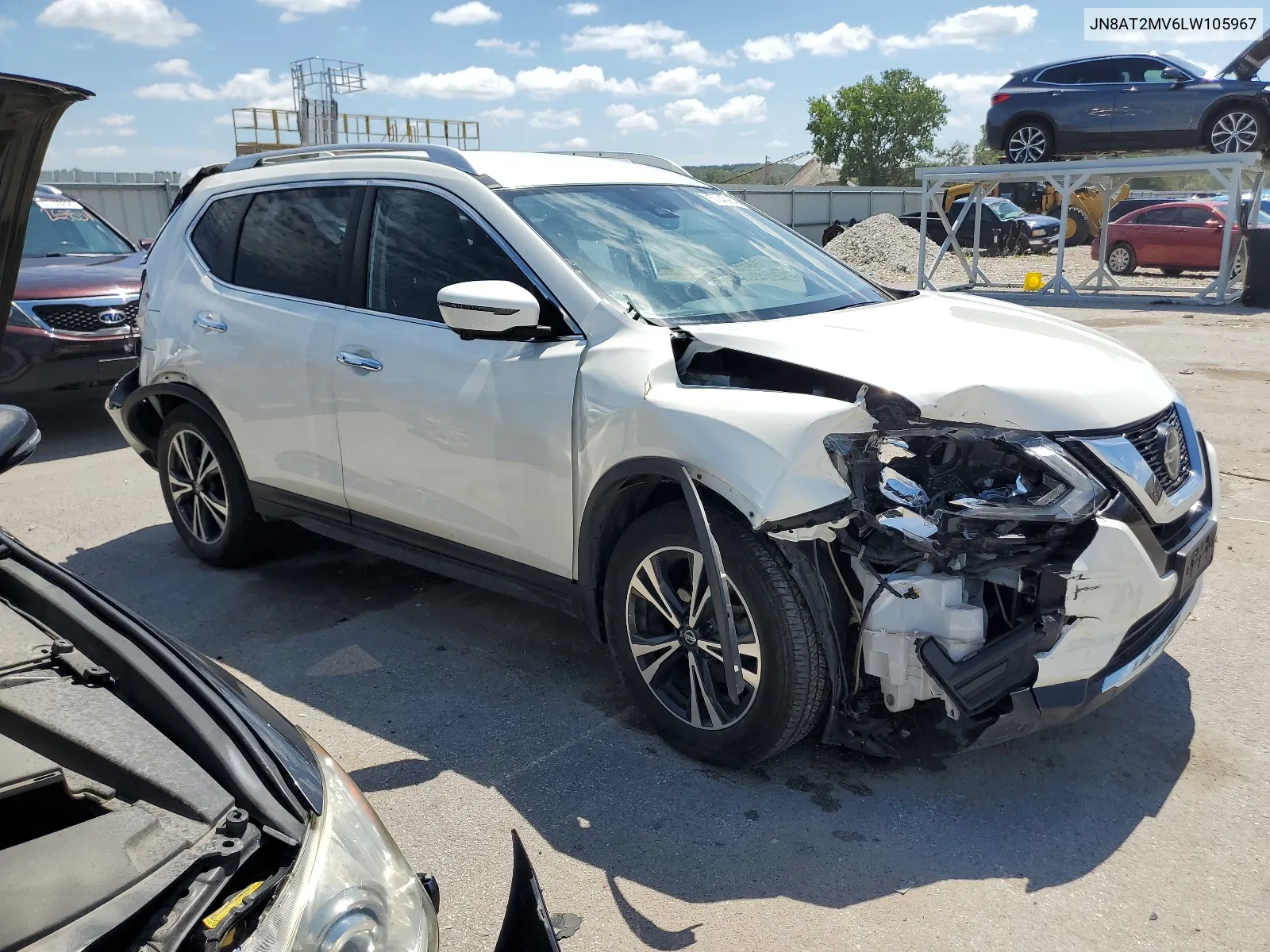 JN8AT2MV6LW105967 2020 Nissan Rogue S