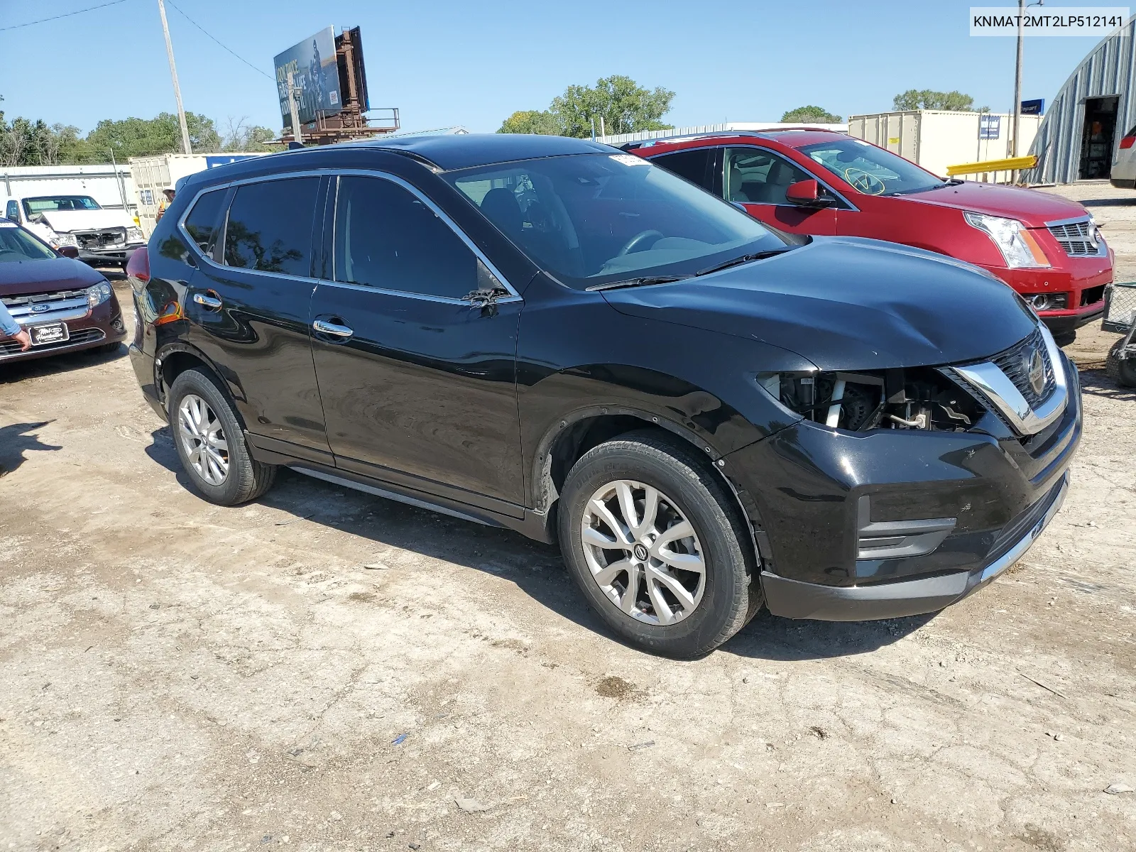 2020 Nissan Rogue S VIN: KNMAT2MT2LP512141 Lot: 67351864