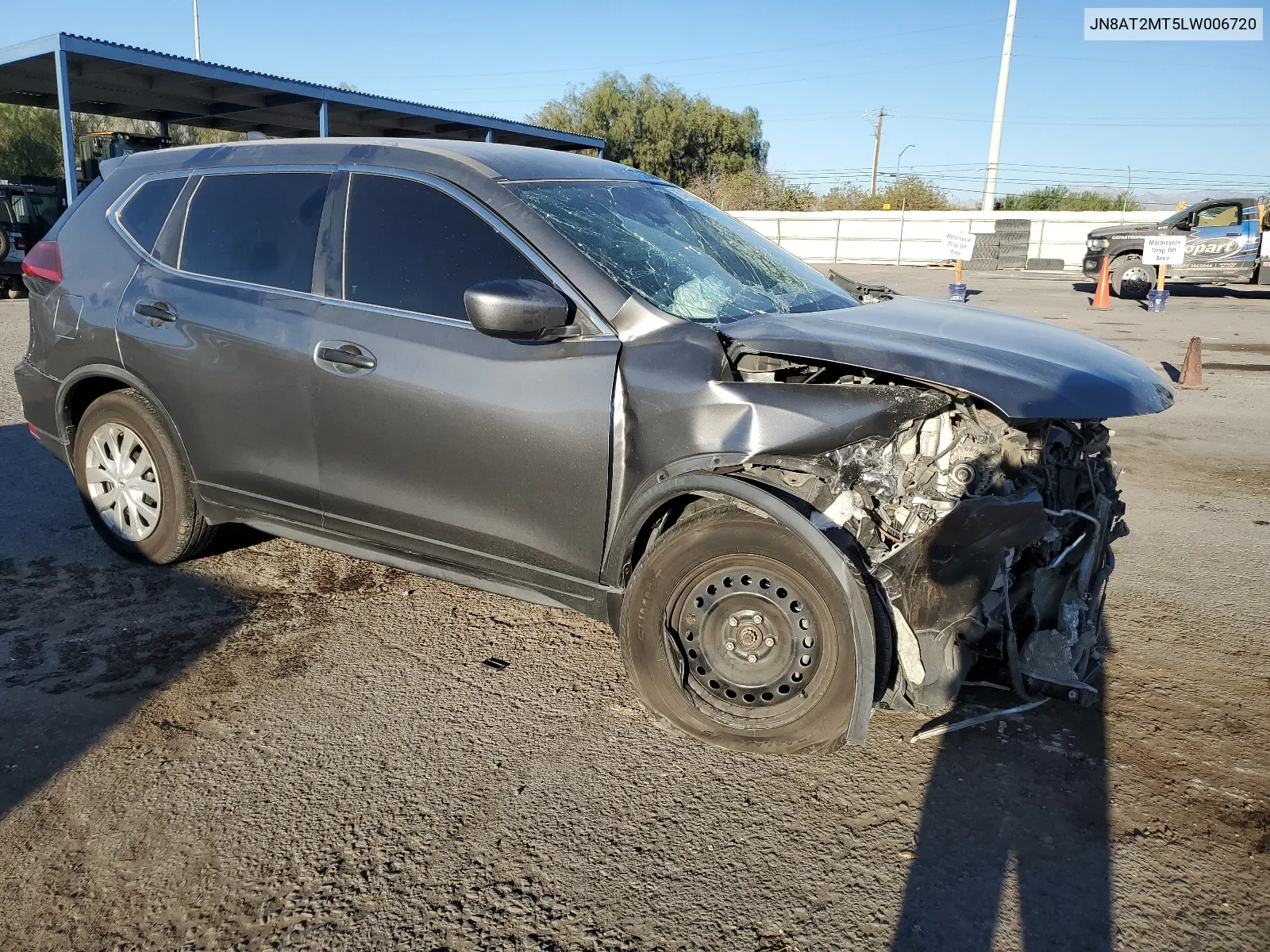 2020 Nissan Rogue S VIN: JN8AT2MT5LW006720 Lot: 67473124