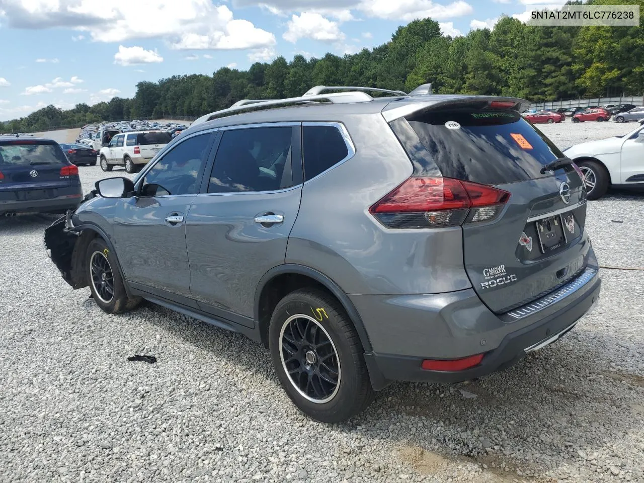 2020 Nissan Rogue S VIN: 5N1AT2MT6LC776238 Lot: 67528174