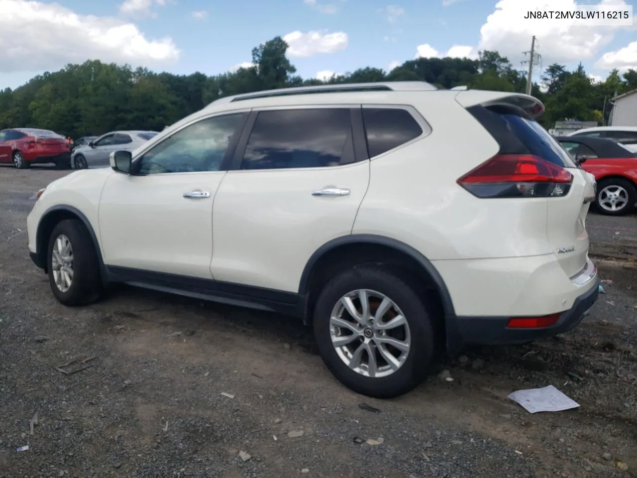 2020 Nissan Rogue S VIN: JN8AT2MV3LW116215 Lot: 67858894