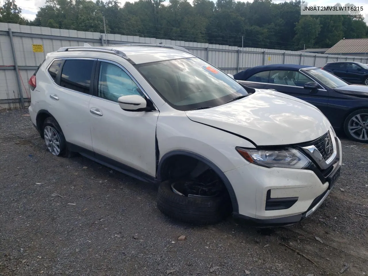 2020 Nissan Rogue S VIN: JN8AT2MV3LW116215 Lot: 67858894