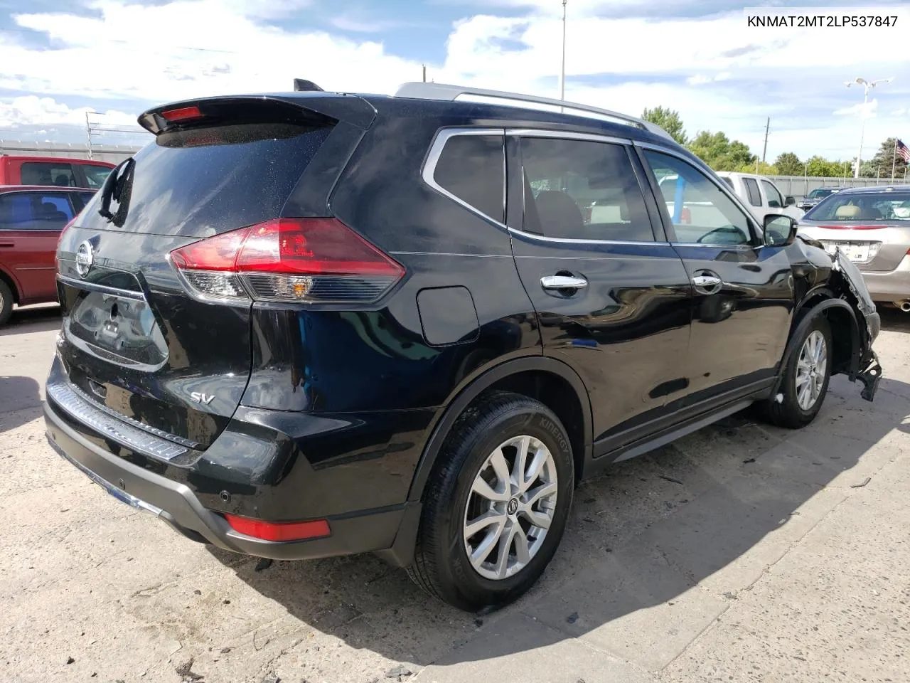 2020 Nissan Rogue S VIN: KNMAT2MT2LP537847 Lot: 68503884