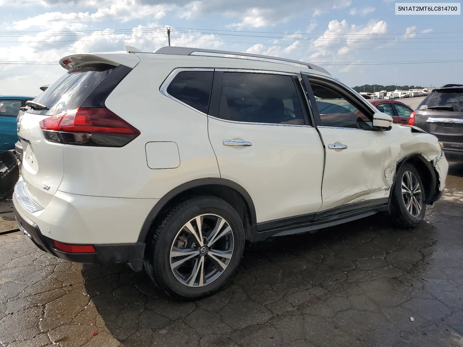 2020 Nissan Rogue S VIN: 5N1AT2MT6LC814700 Lot: 68705274