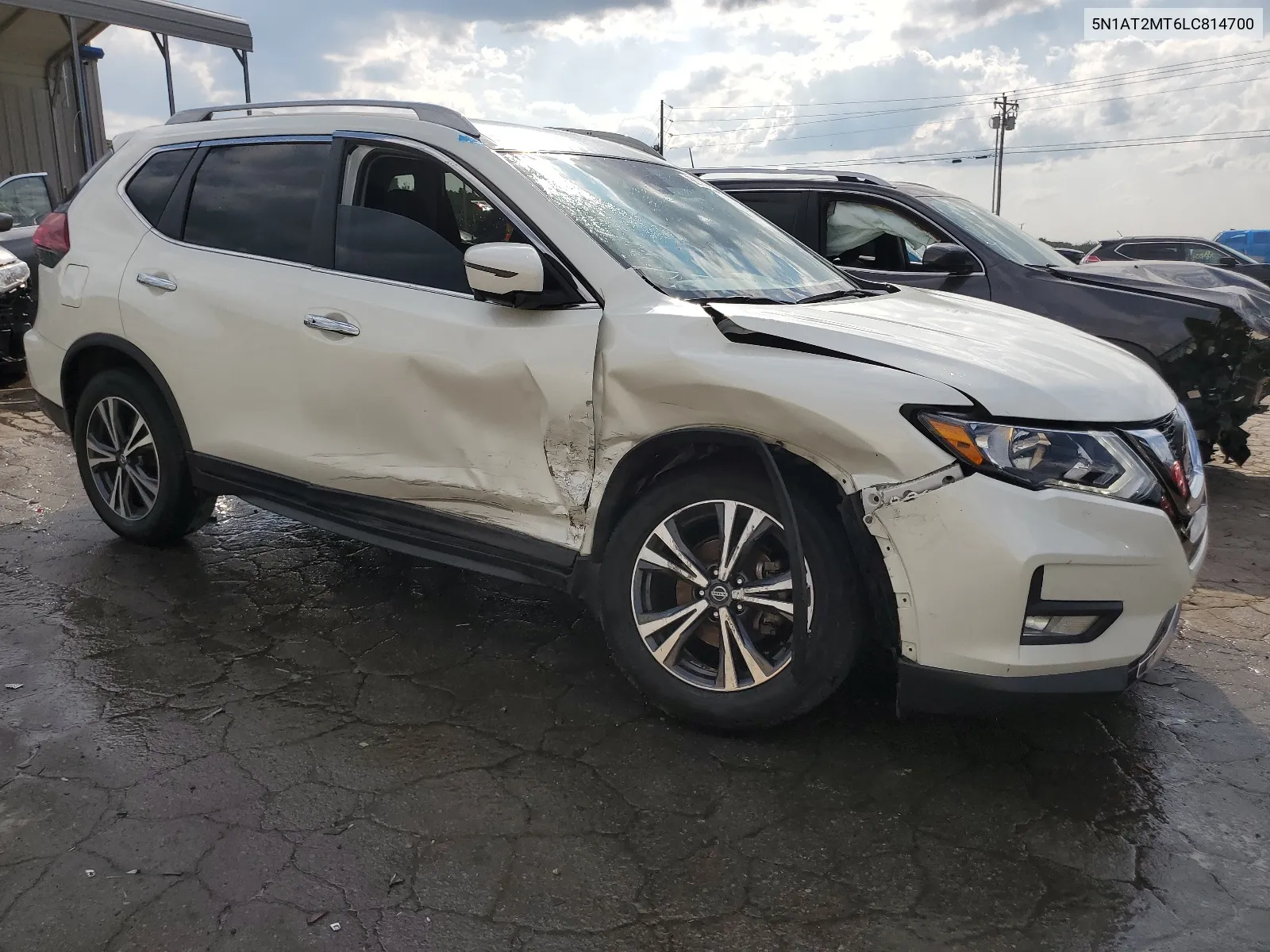 2020 Nissan Rogue S VIN: 5N1AT2MT6LC814700 Lot: 68705274