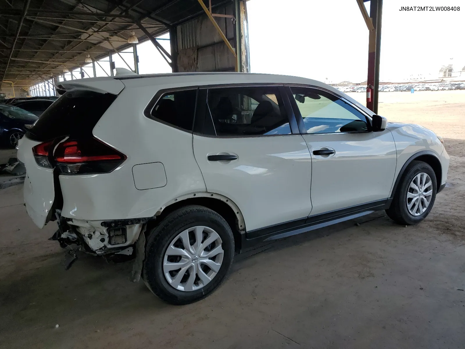 2020 Nissan Rogue S VIN: JN8AT2MT2LW008408 Lot: 68751514