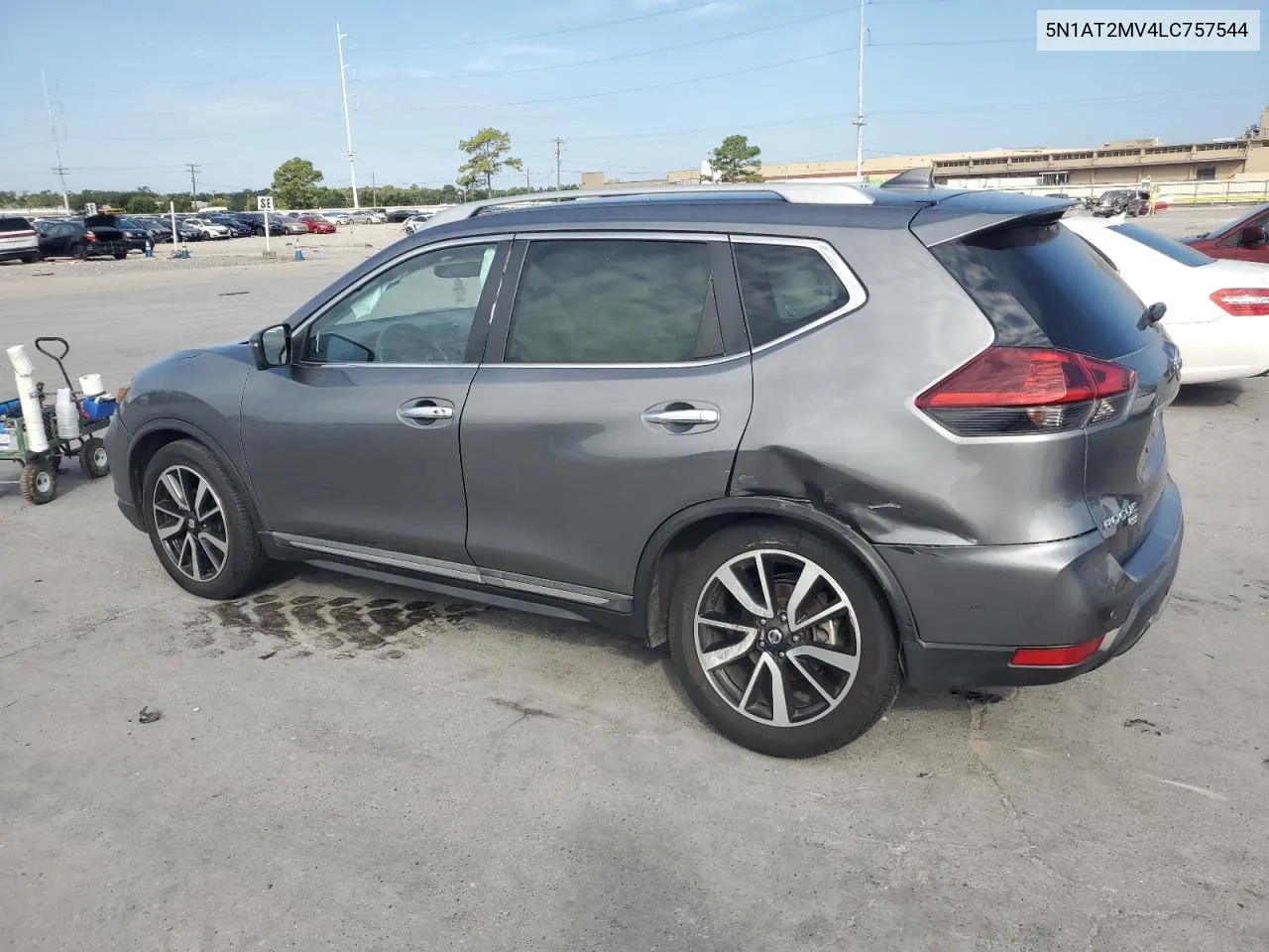 2020 Nissan Rogue S VIN: 5N1AT2MV4LC757544 Lot: 68932074