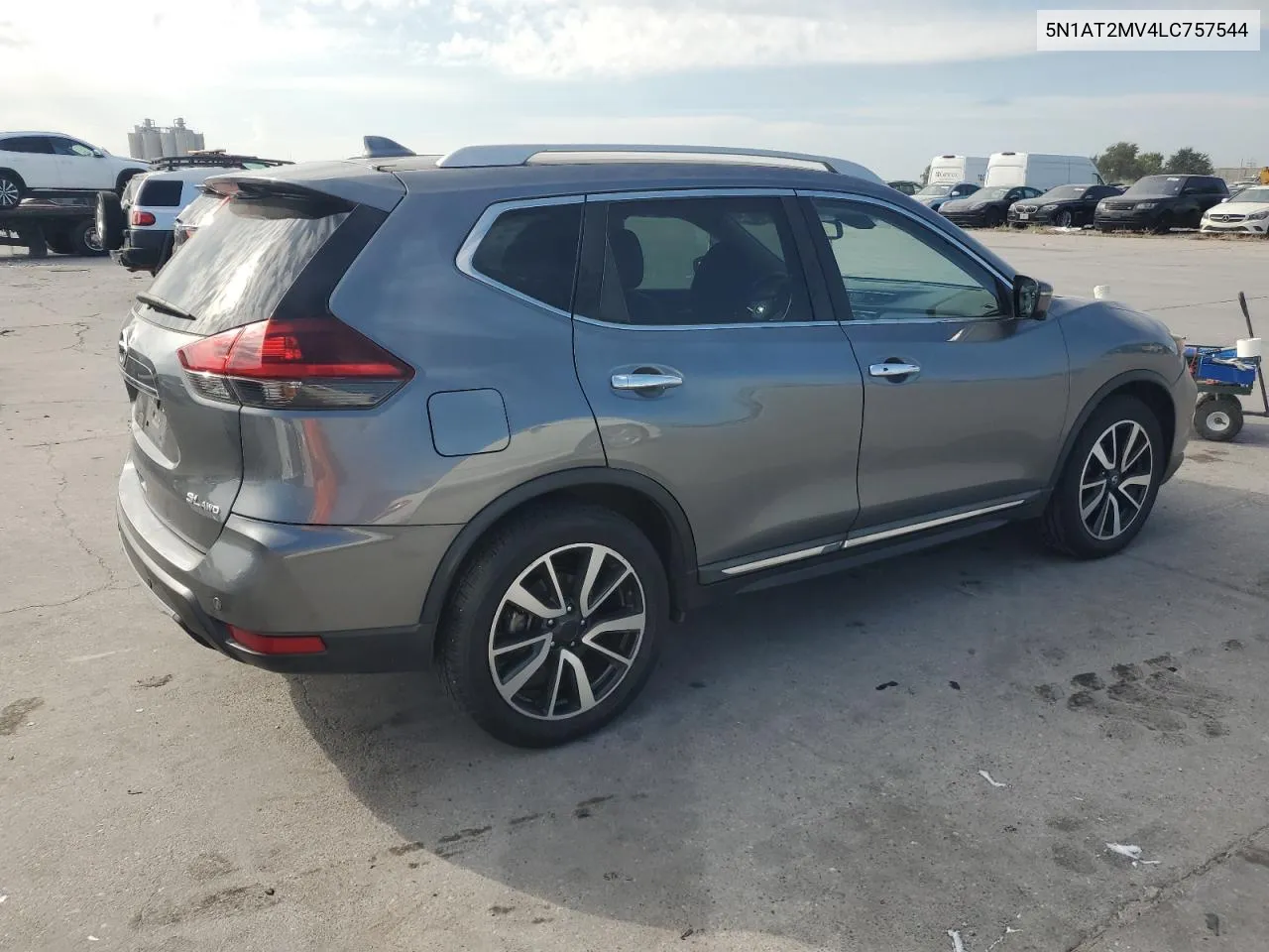 2020 Nissan Rogue S VIN: 5N1AT2MV4LC757544 Lot: 68932074