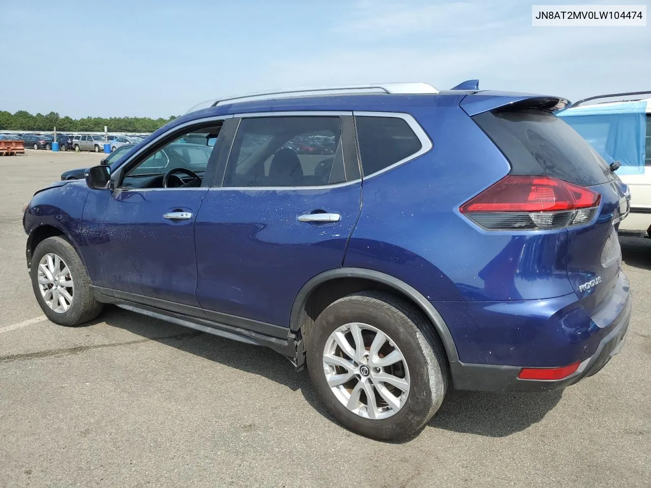 2020 Nissan Rogue S VIN: JN8AT2MV0LW104474 Lot: 69039494