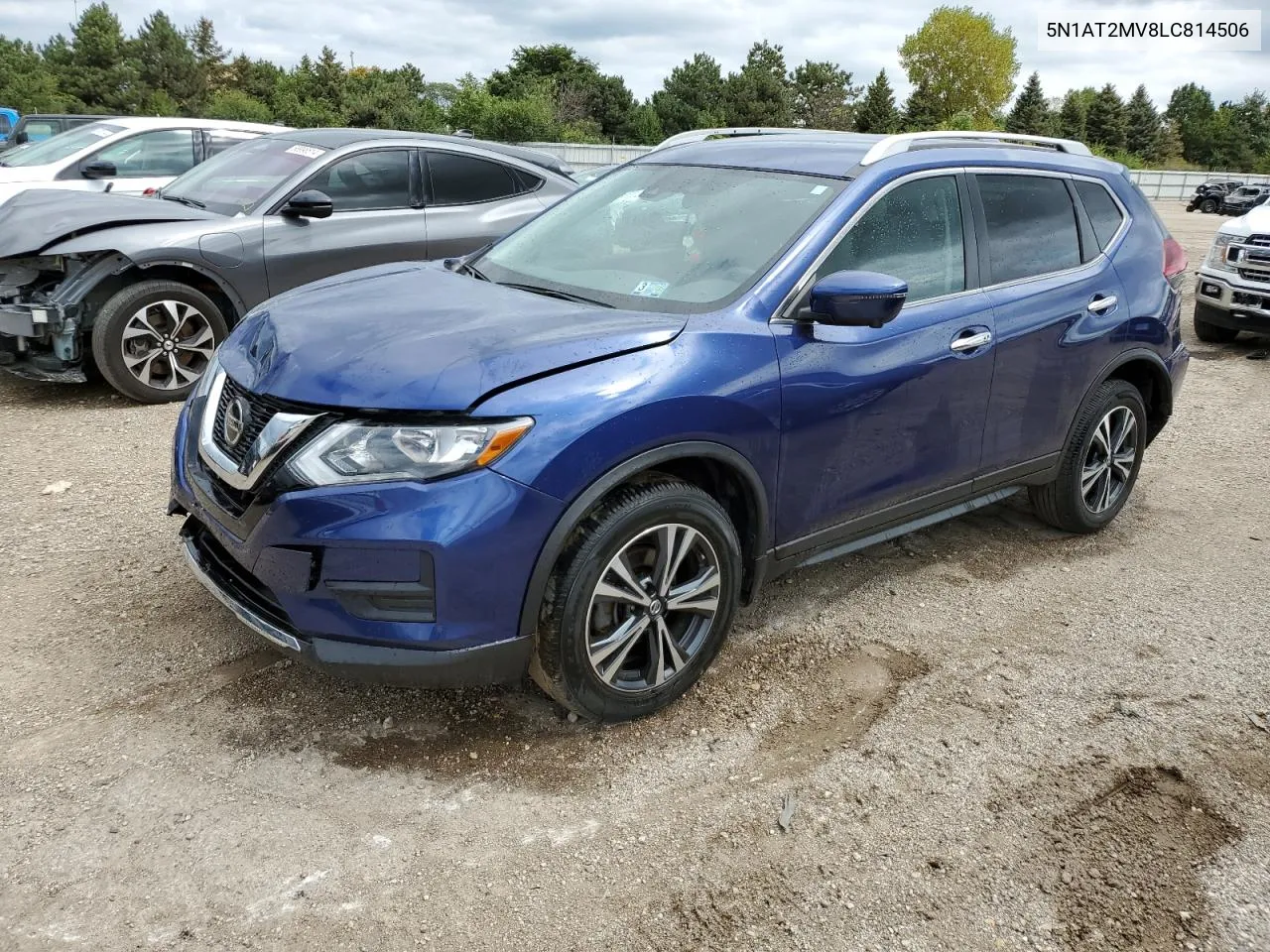 2020 Nissan Rogue S VIN: 5N1AT2MV8LC814506 Lot: 69055814