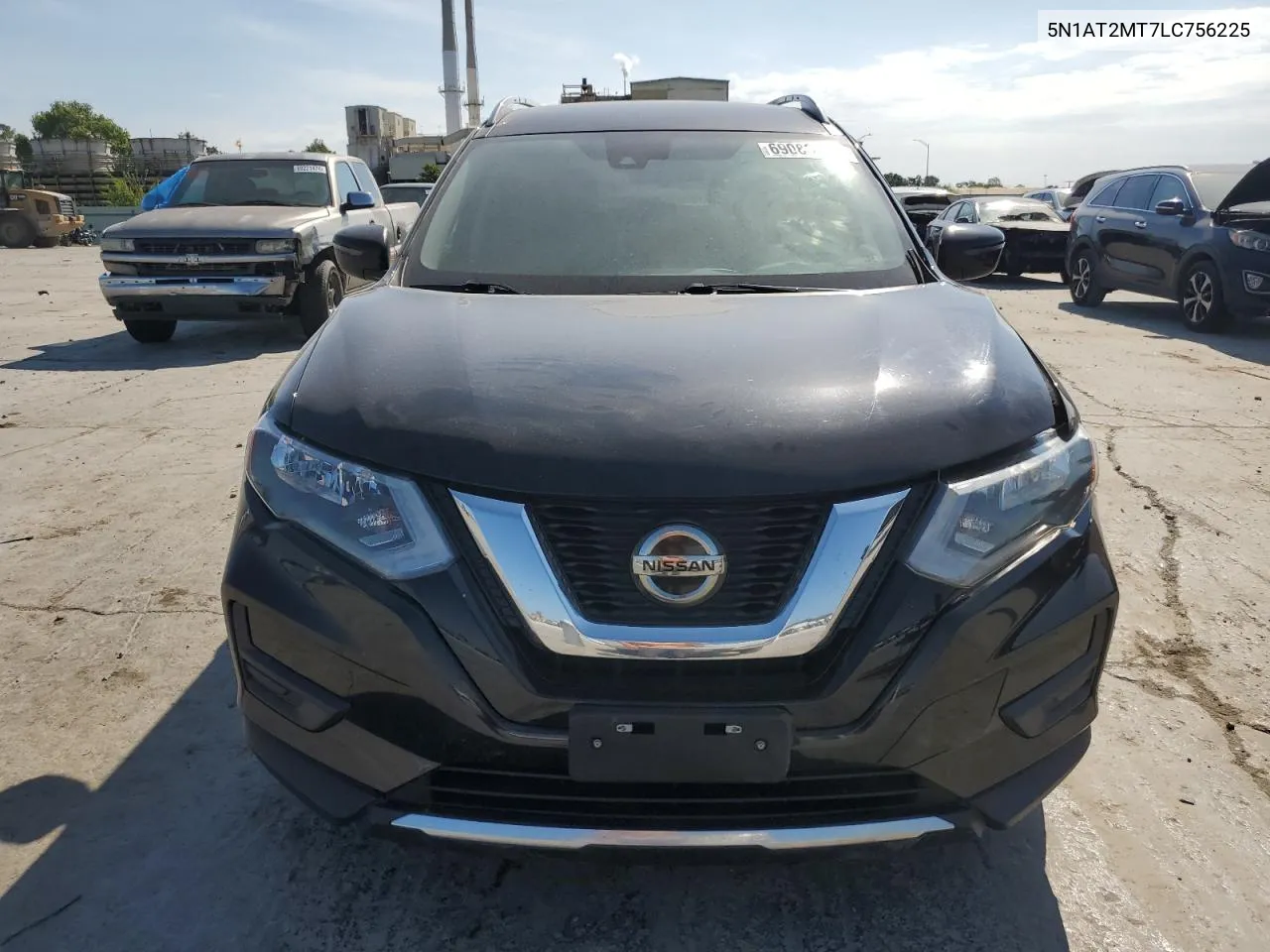 2020 Nissan Rogue S VIN: 5N1AT2MT7LC756225 Lot: 69083054