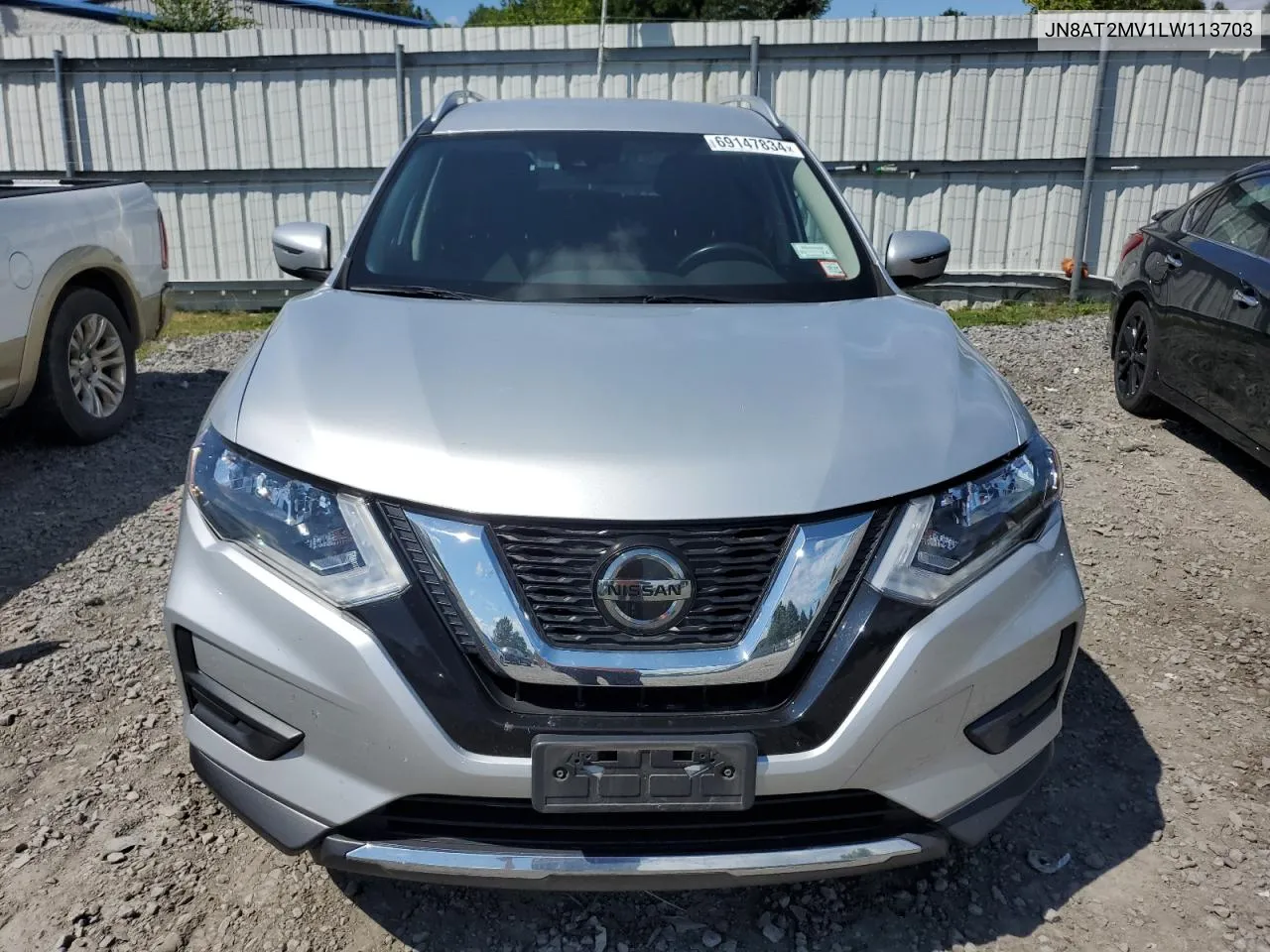 JN8AT2MV1LW113703 2020 Nissan Rogue S