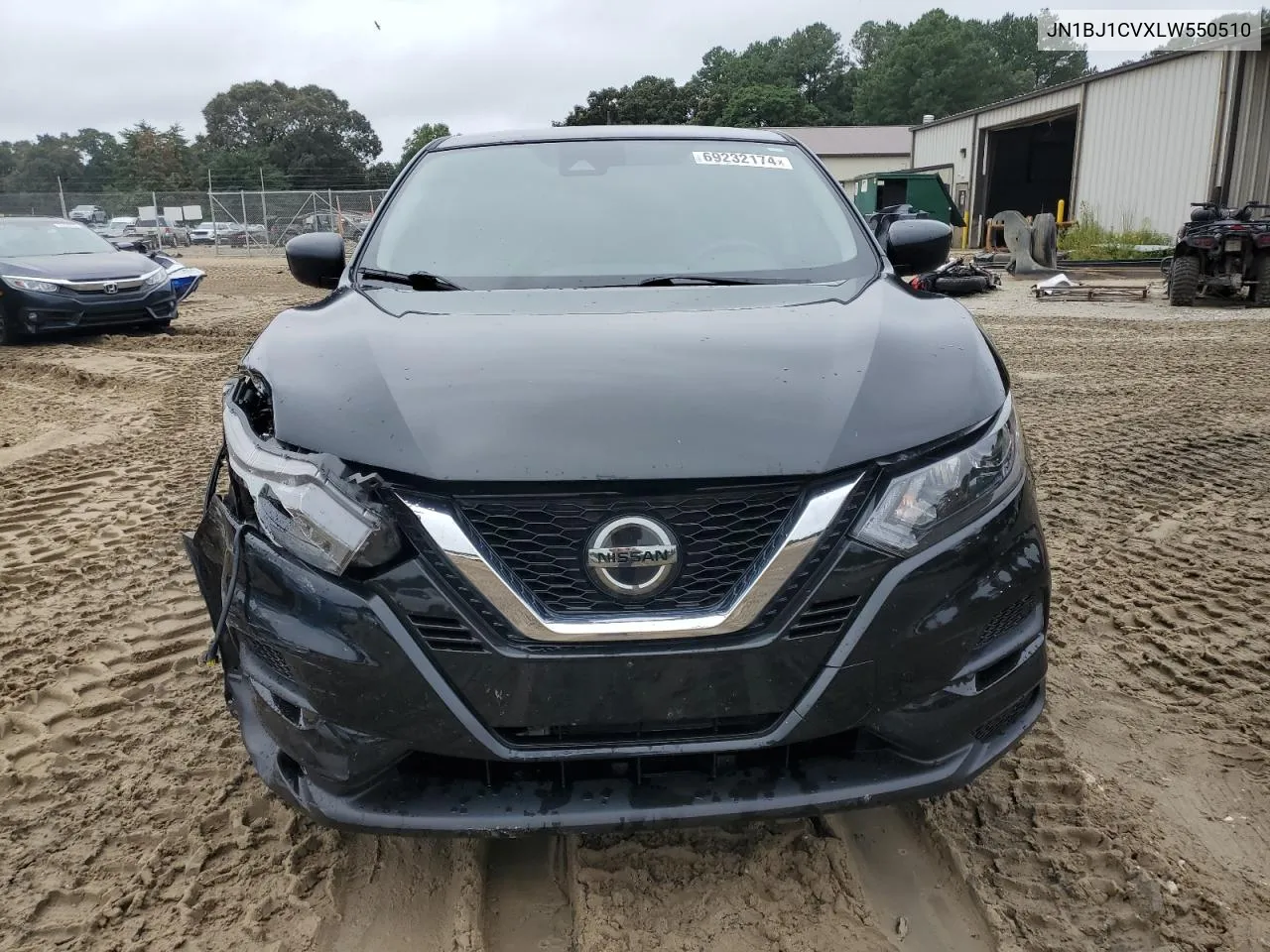 2020 Nissan Rogue Sport S VIN: JN1BJ1CVXLW550510 Lot: 69232174