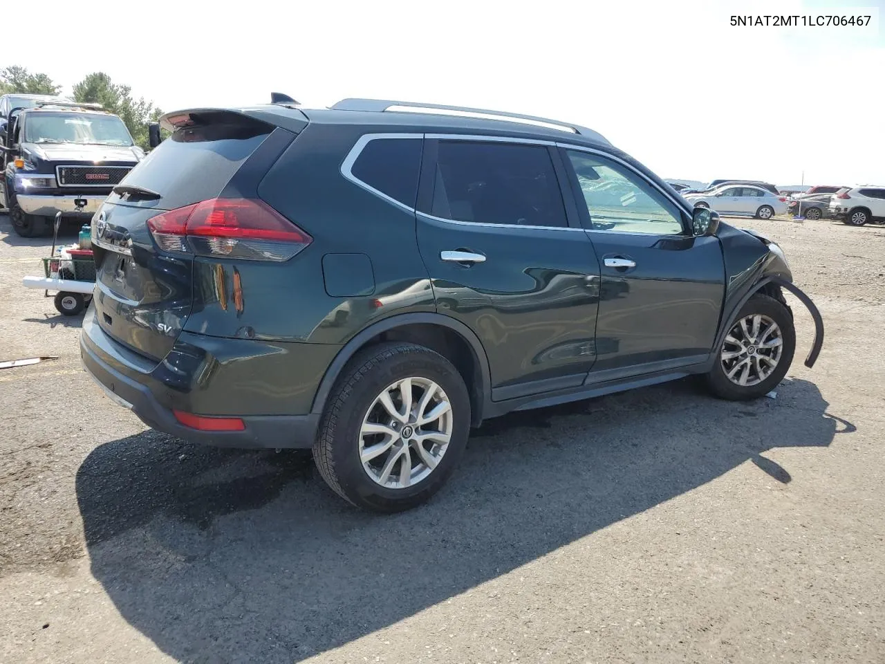 2020 Nissan Rogue S VIN: 5N1AT2MT1LC706467 Lot: 69235594