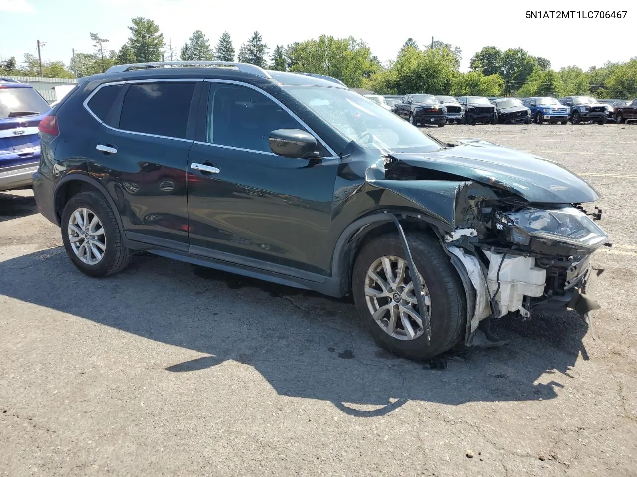 2020 Nissan Rogue S VIN: 5N1AT2MT1LC706467 Lot: 69235594