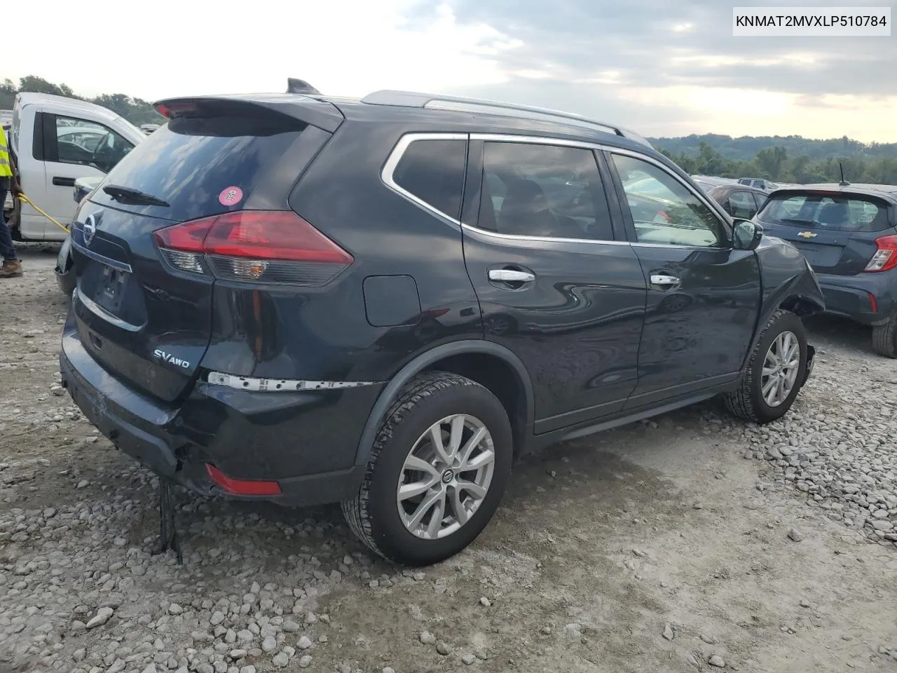 2020 Nissan Rogue S VIN: KNMAT2MVXLP510784 Lot: 69270994