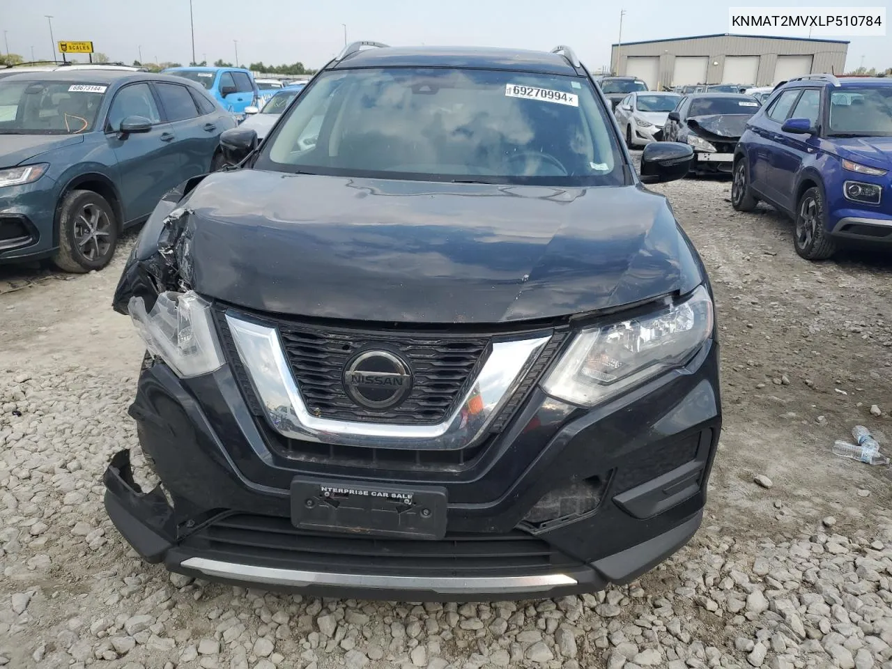 2020 Nissan Rogue S VIN: KNMAT2MVXLP510784 Lot: 69270994