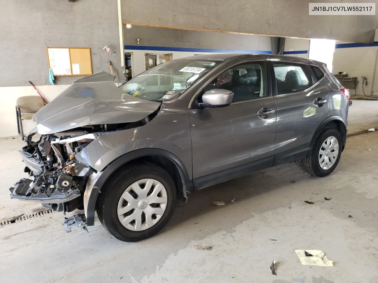 2020 Nissan Rogue Sport S VIN: JN1BJ1CV7LW552117 Lot: 69315724