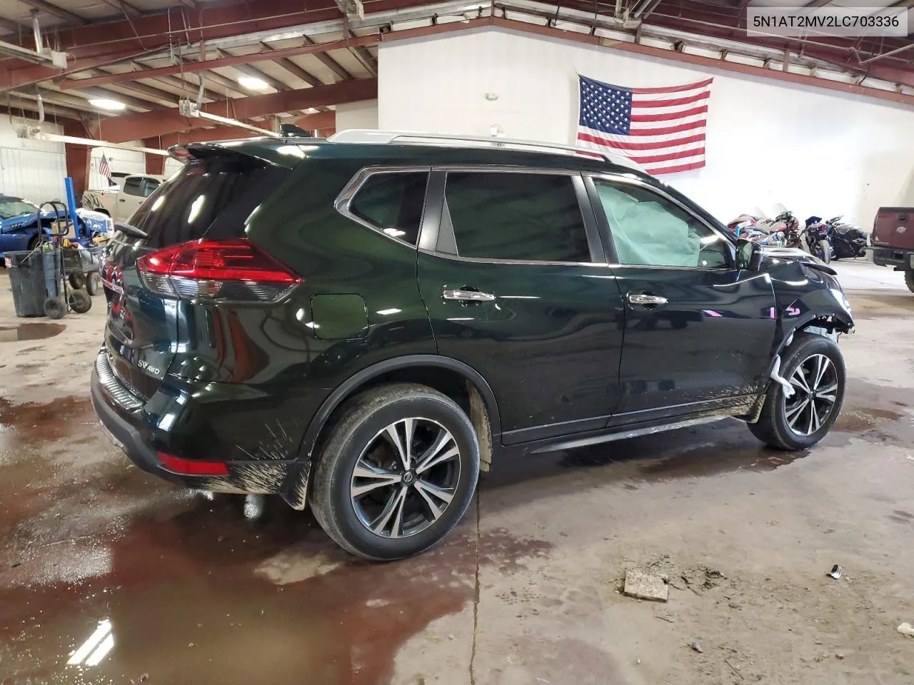 2020 Nissan Rogue S VIN: 5N1AT2MV2LC703336 Lot: 69369984