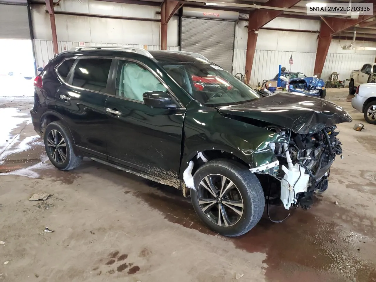 2020 Nissan Rogue S VIN: 5N1AT2MV2LC703336 Lot: 69369984