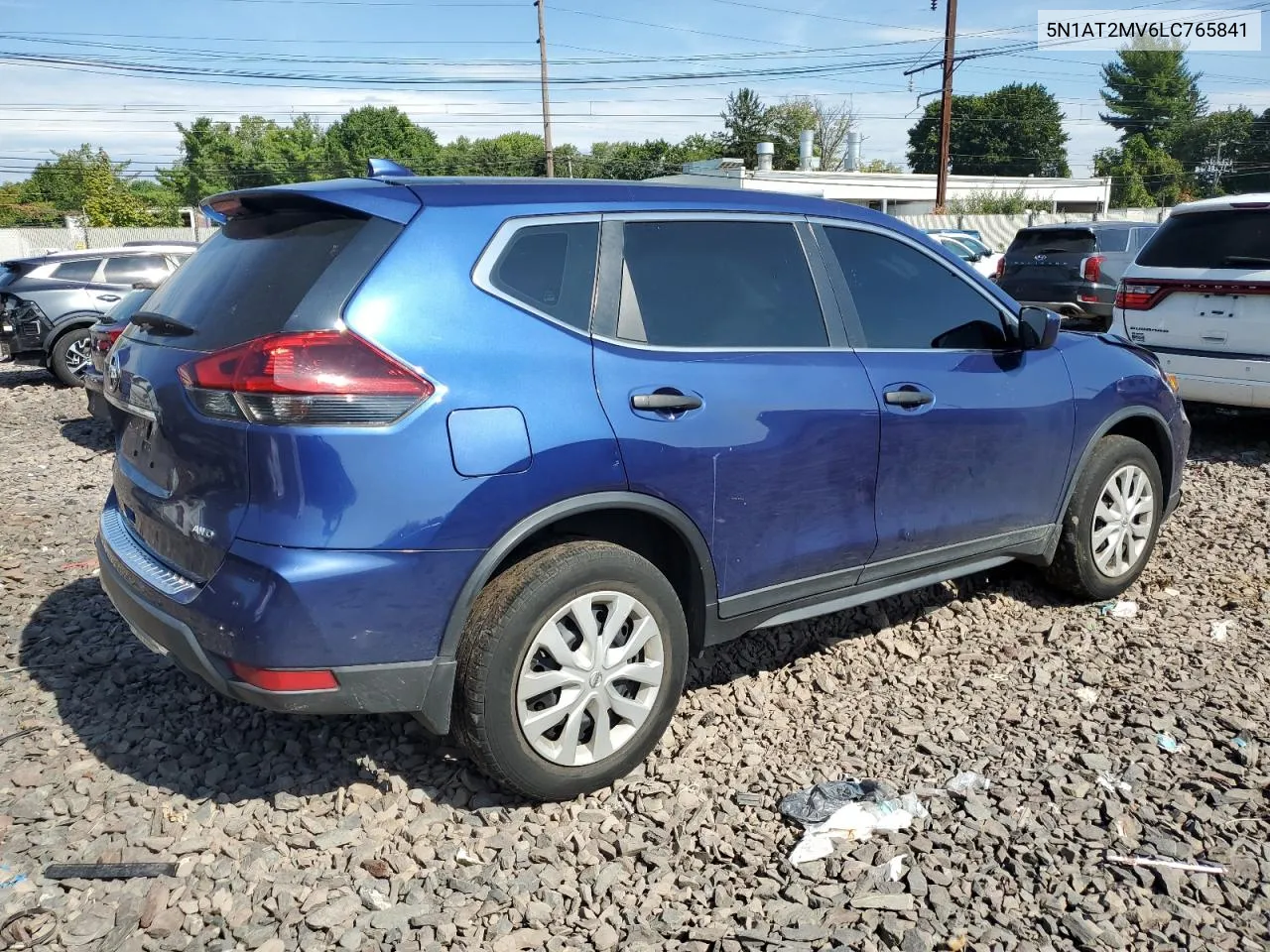 2020 Nissan Rogue S VIN: 5N1AT2MV6LC765841 Lot: 69400694