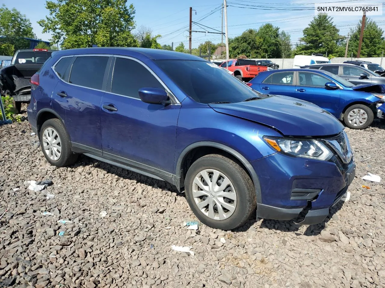 2020 Nissan Rogue S VIN: 5N1AT2MV6LC765841 Lot: 69400694