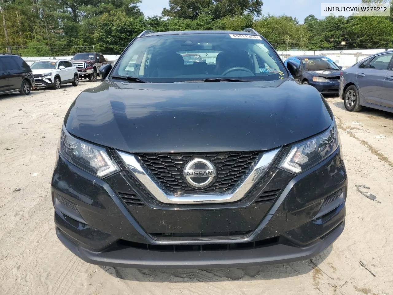 JN1BJ1CV0LW278212 2020 Nissan Rogue Sport S