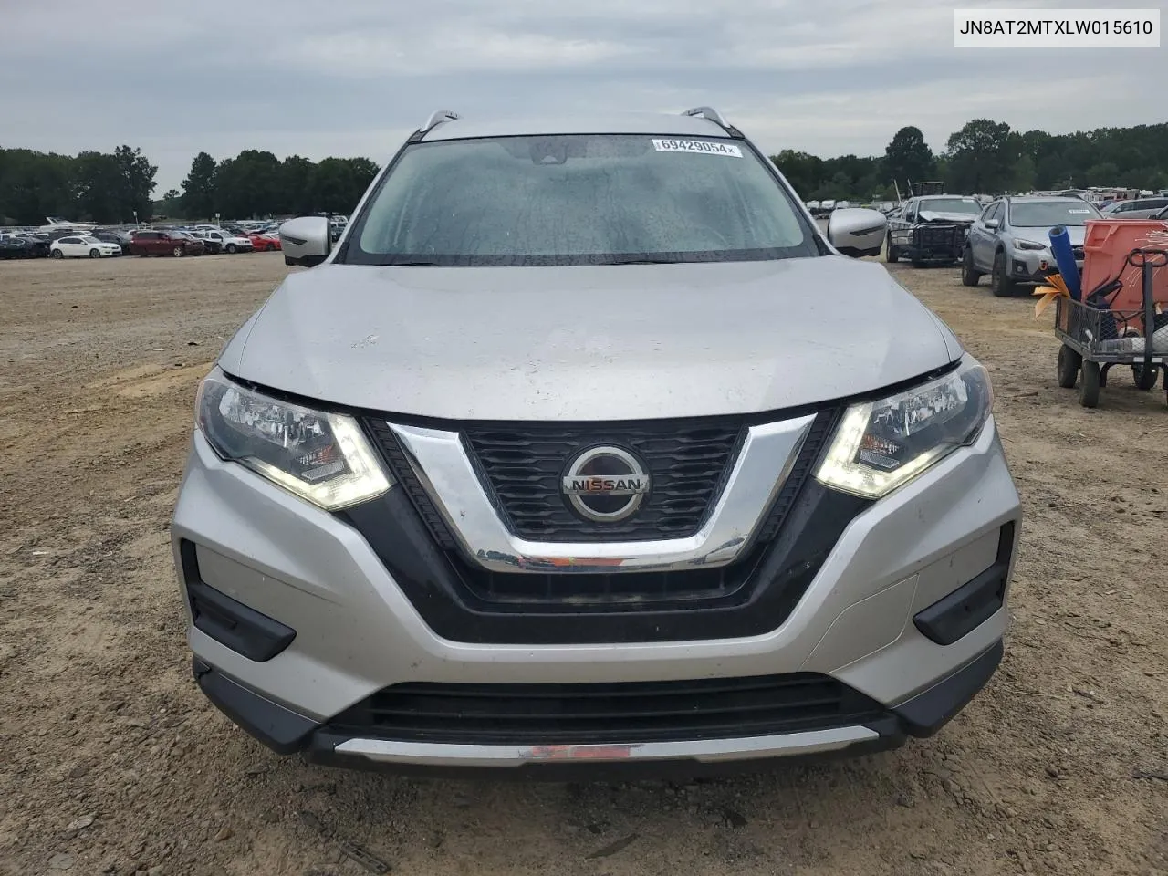 2020 Nissan Rogue S VIN: JN8AT2MTXLW015610 Lot: 69429054