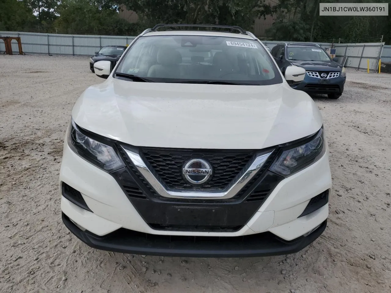 2020 Nissan Rogue Sport S VIN: JN1BJ1CW0LW360191 Lot: 69454124