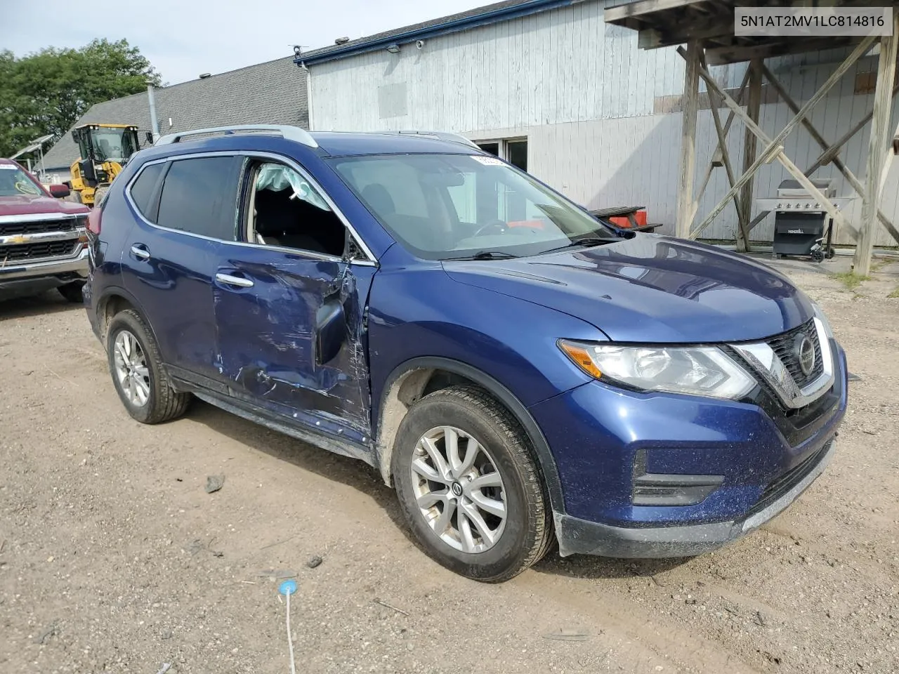 2020 Nissan Rogue S VIN: 5N1AT2MV1LC814816 Lot: 69522784