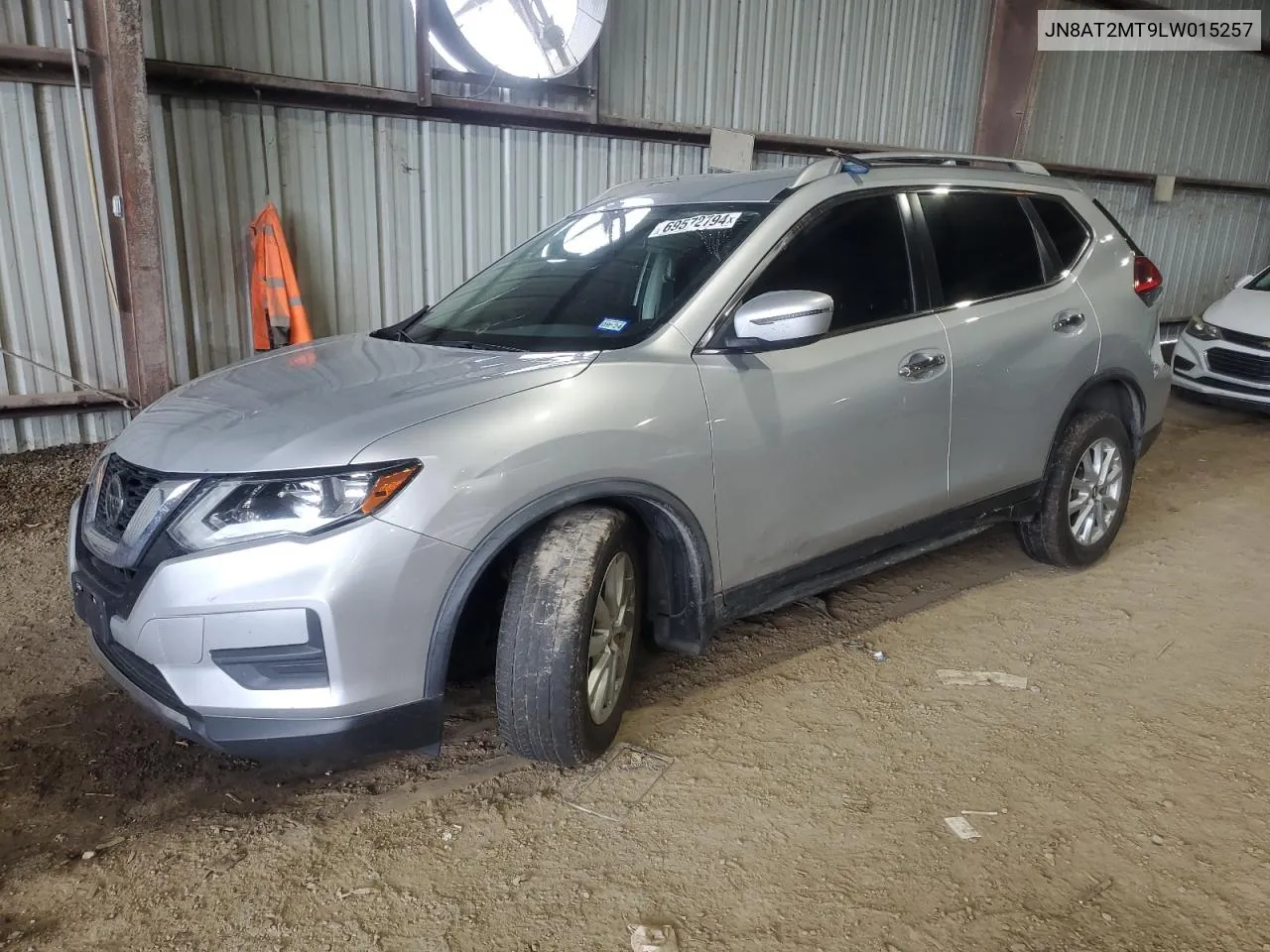 2020 Nissan Rogue S VIN: JN8AT2MT9LW015257 Lot: 69572794