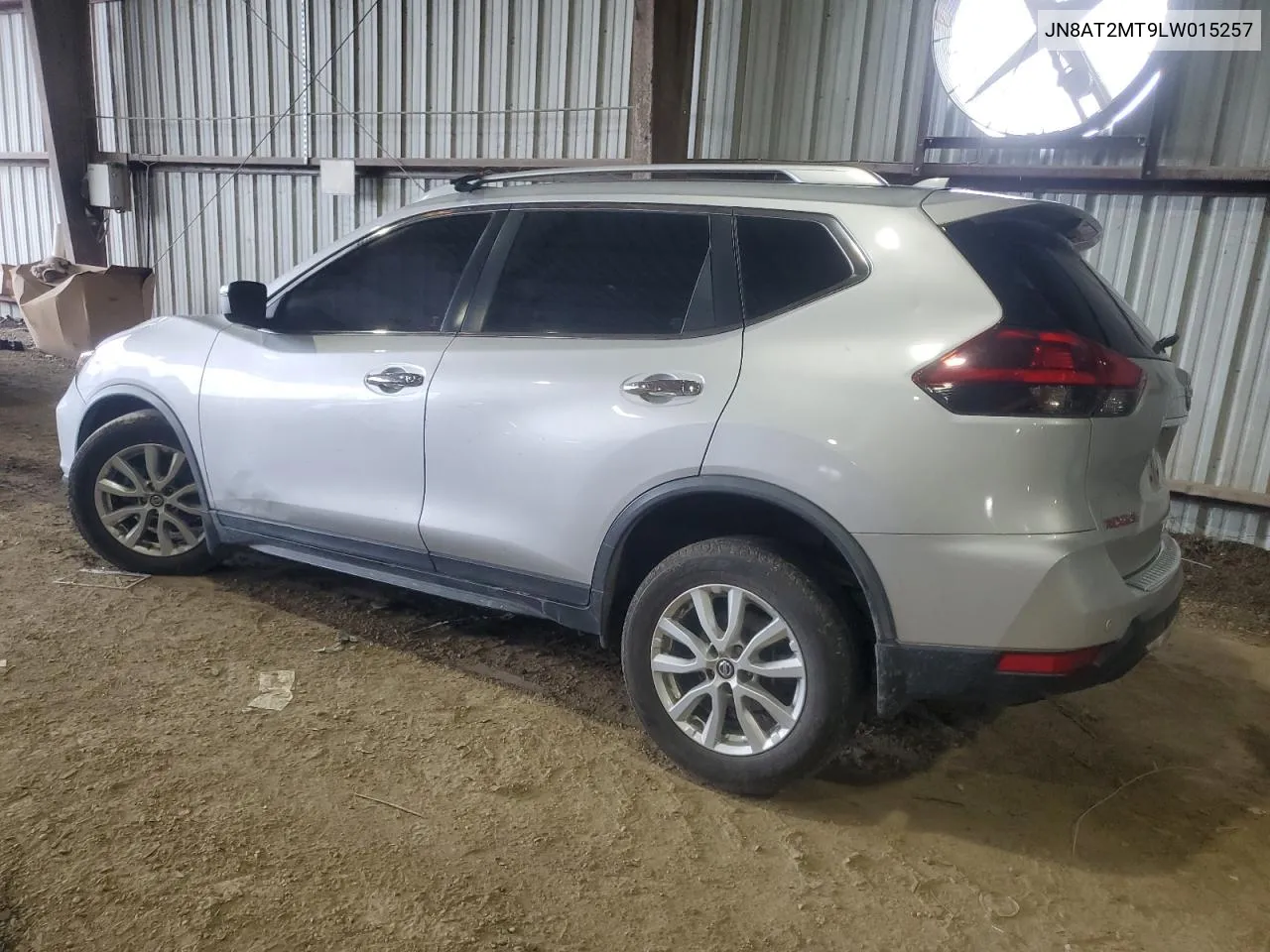 2020 Nissan Rogue S VIN: JN8AT2MT9LW015257 Lot: 69572794