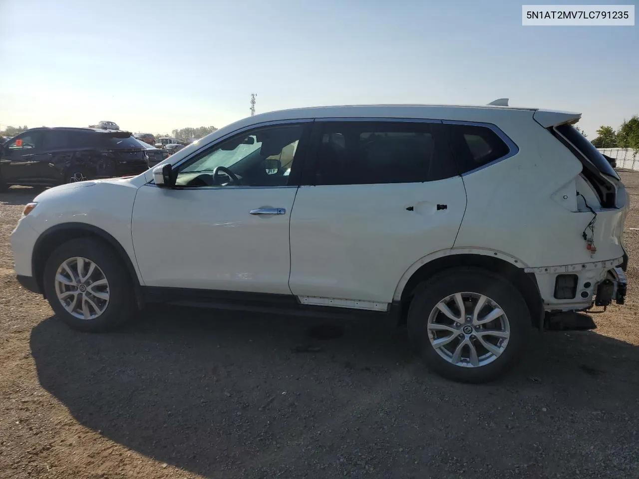 2020 Nissan Rogue S VIN: 5N1AT2MV7LC791235 Lot: 69597124