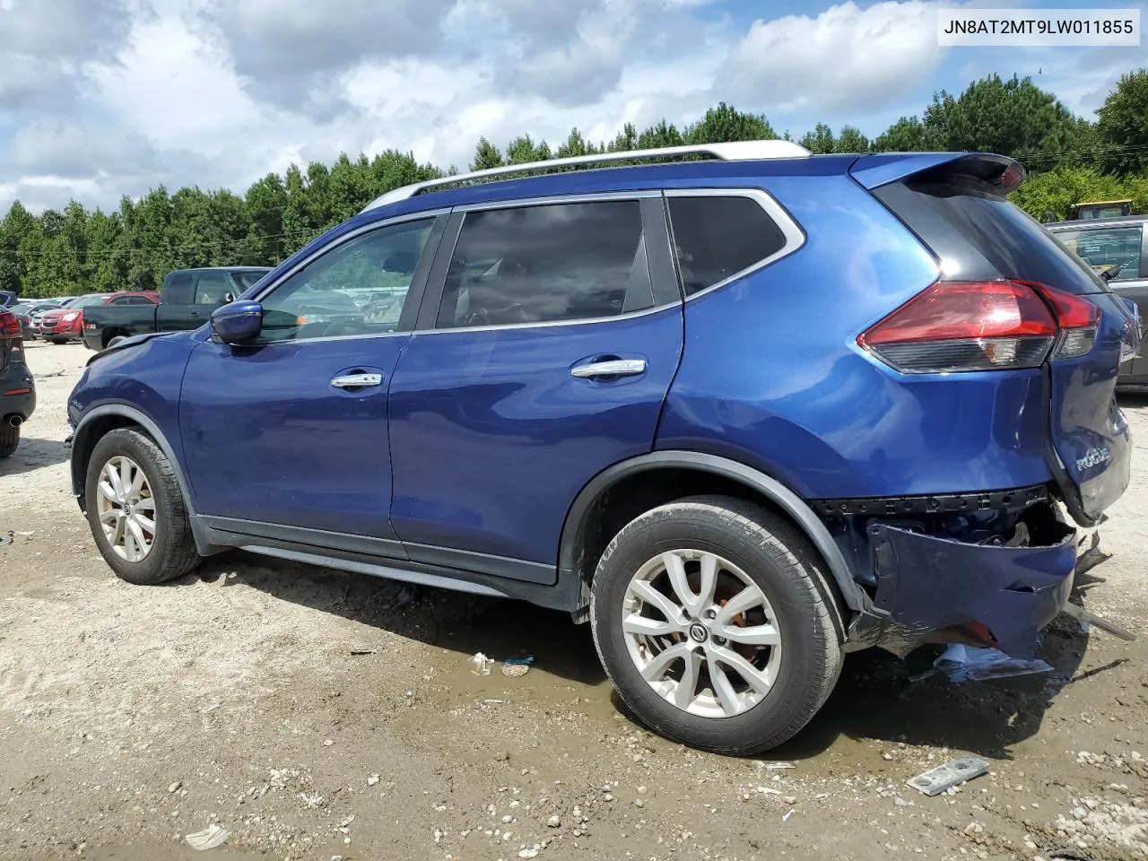 JN8AT2MT9LW011855 2020 Nissan Rogue S